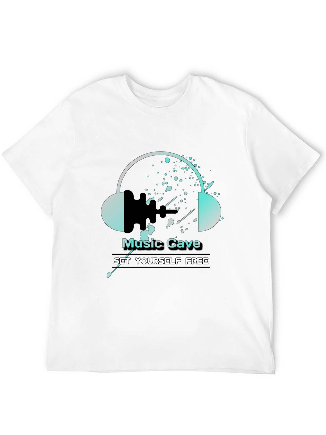 Music Cave T-Shirt - Set Yourself Free