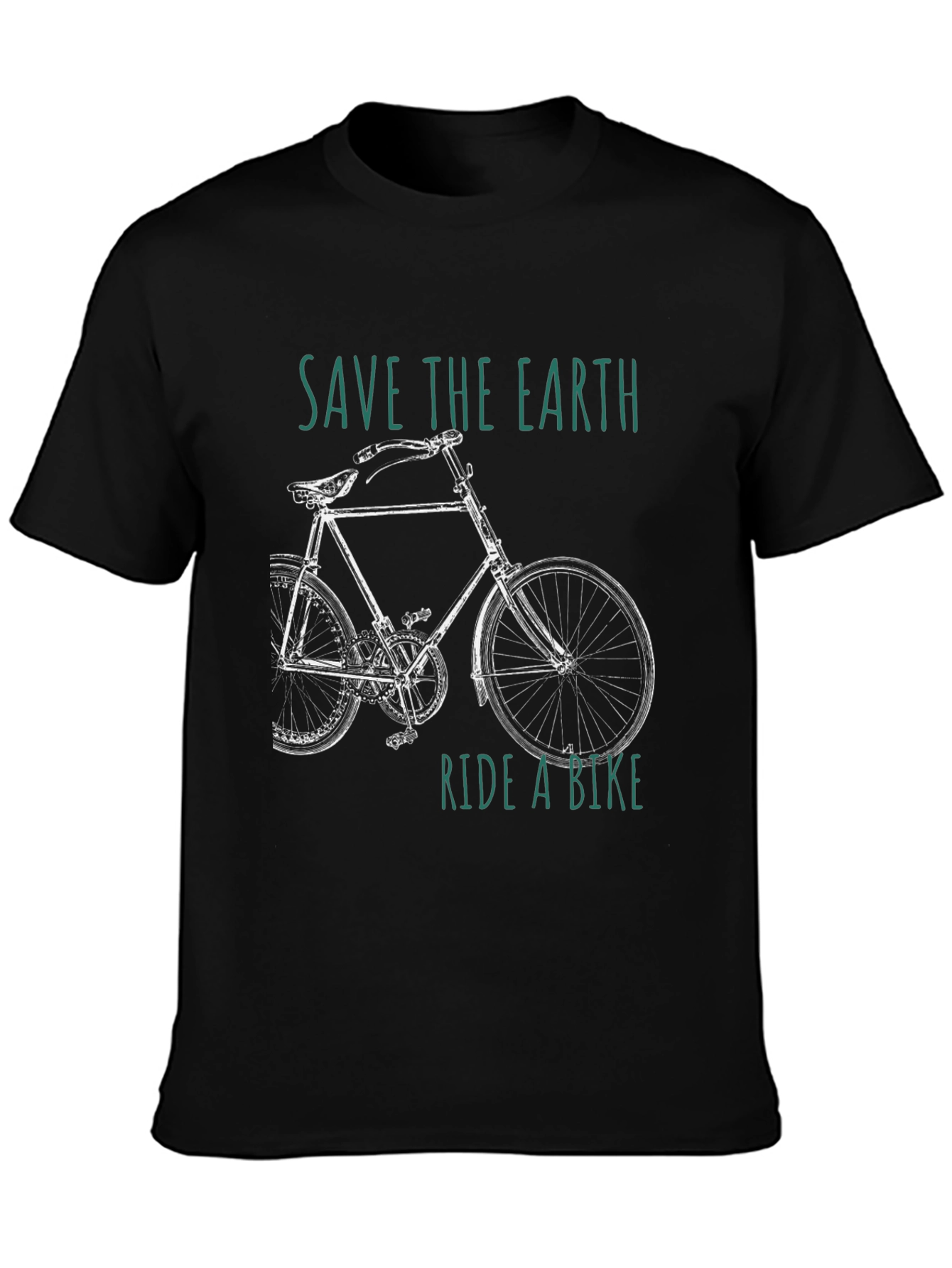 Save the Earth T-Shirt: Ride a Bike Tee