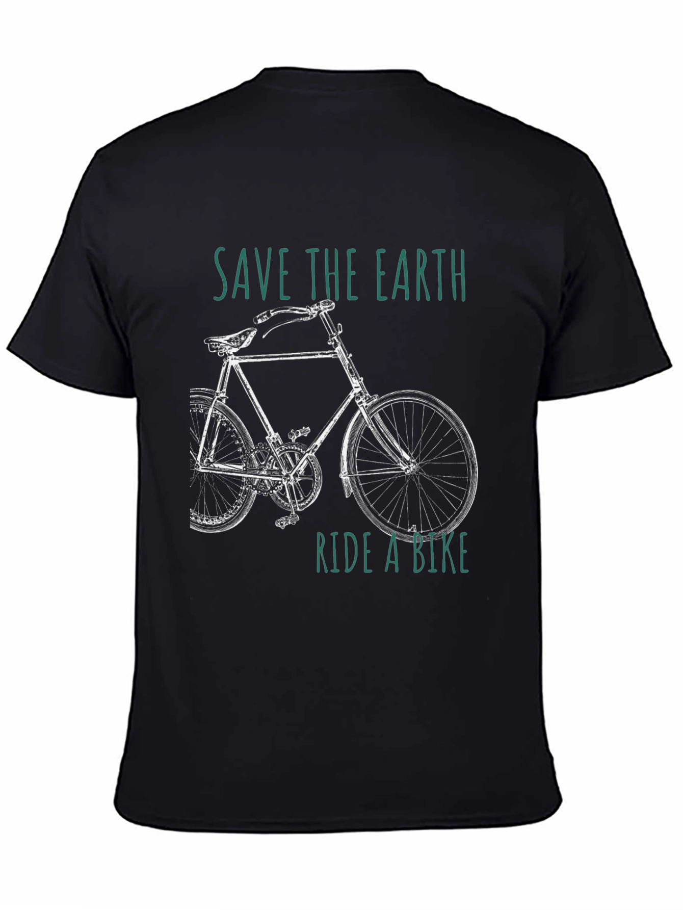 Save the Earth T-Shirt: Ride a Bike Tee
