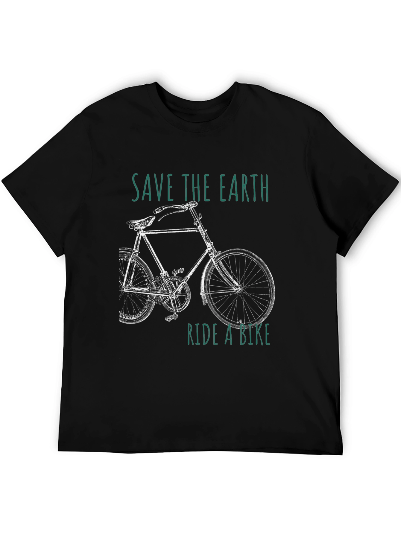 Save the Earth T-Shirt: Ride a Bike Tee
