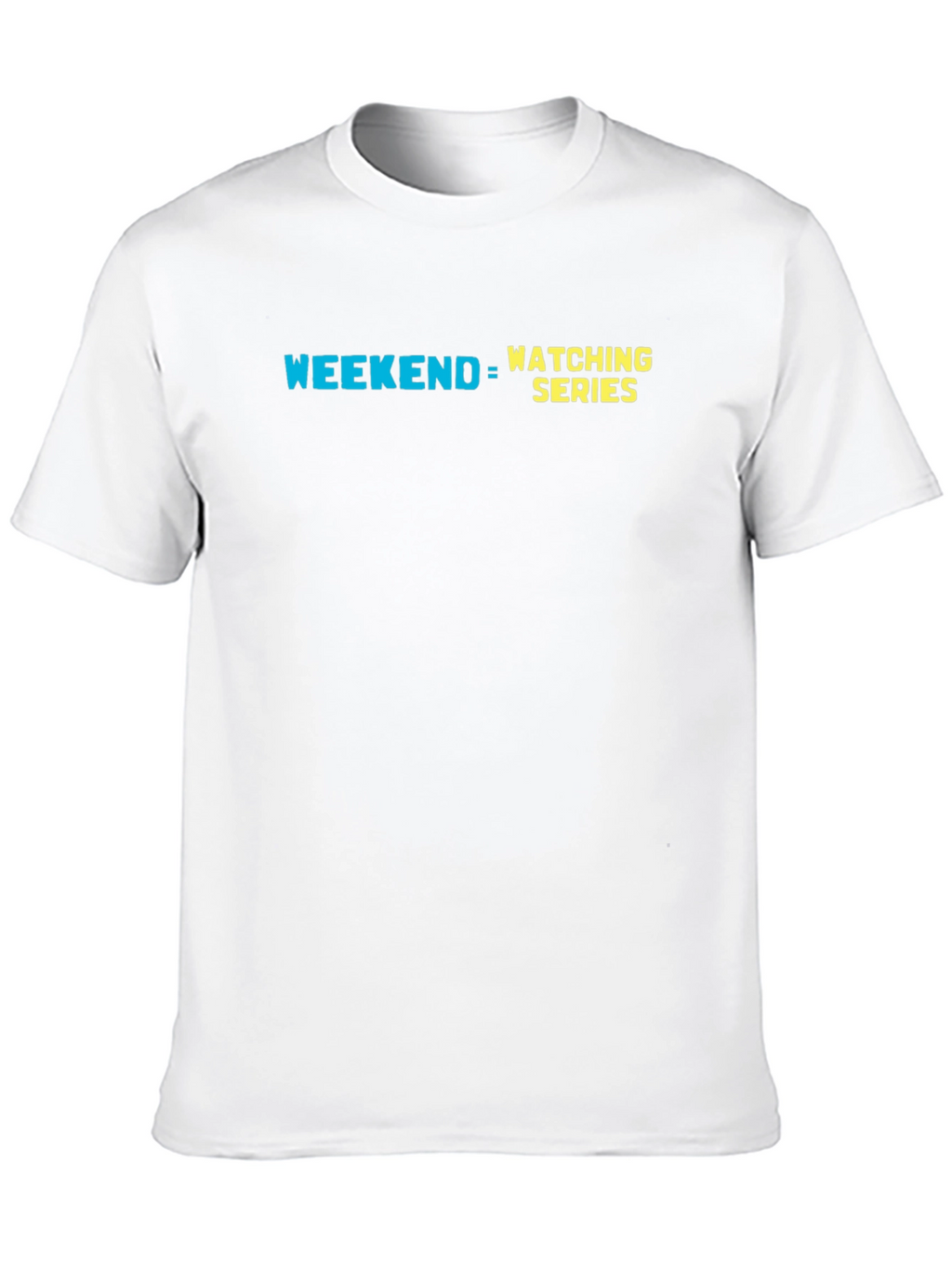 Weekend Watching Series T-Shirt - Comfy Black Tee