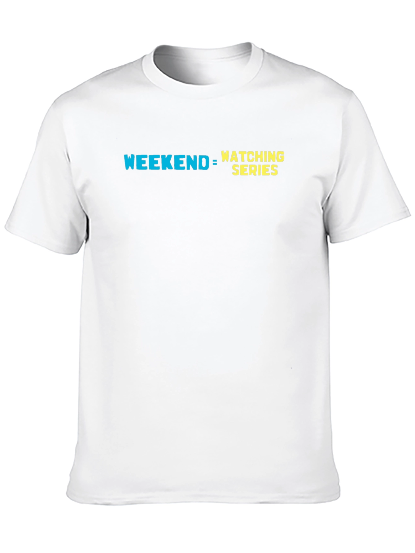 Weekend Watching Series T-Shirt - Comfy Black Tee