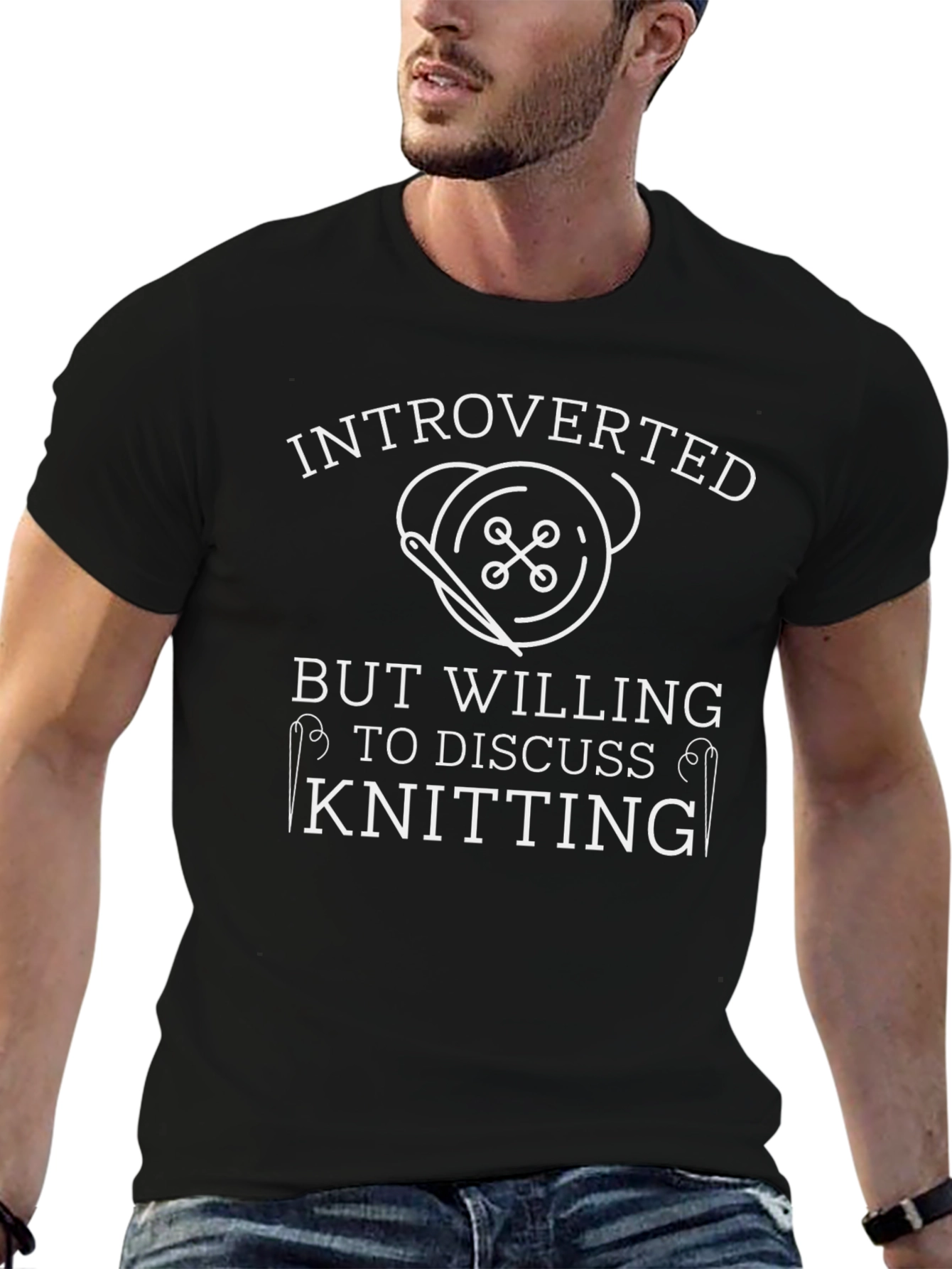 Introverted Knitting T-Shirt