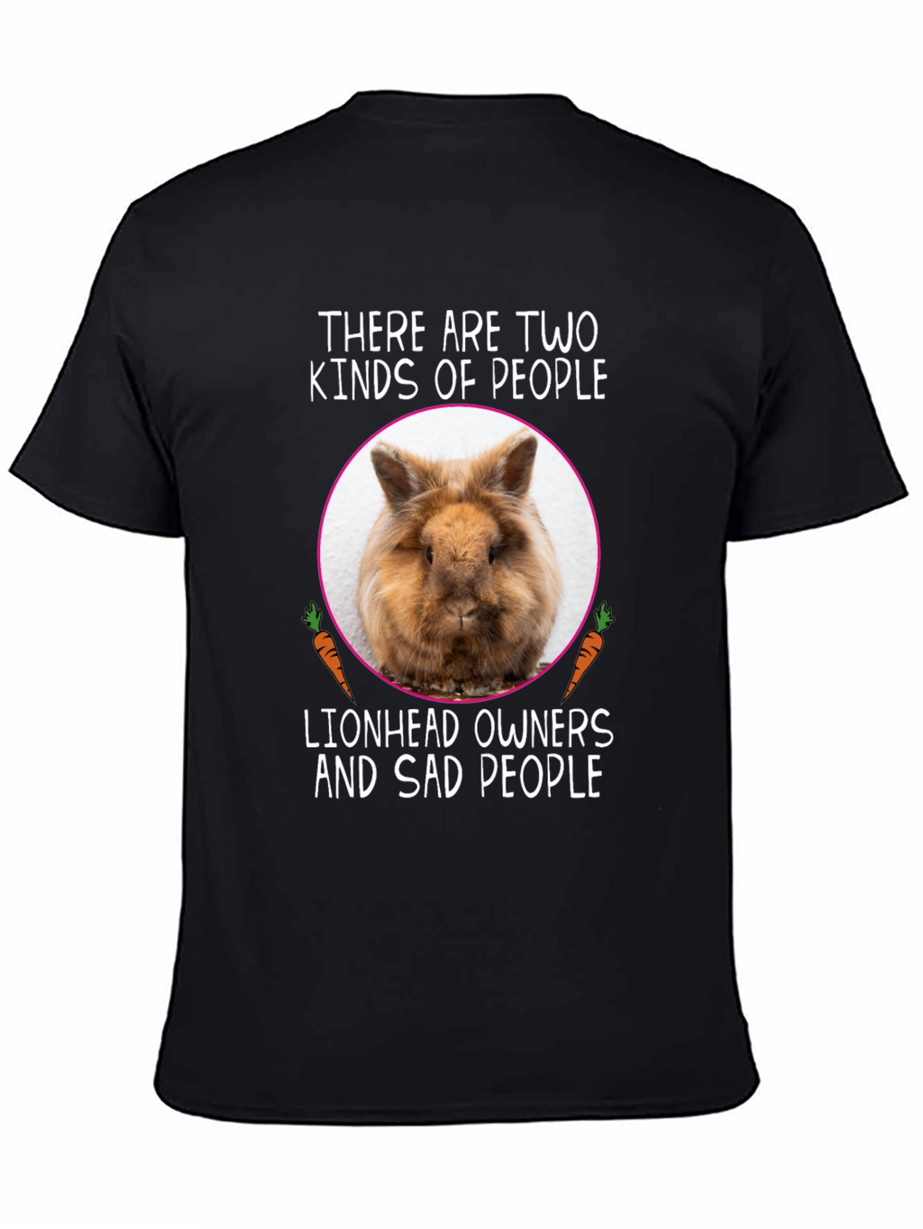 Lionhead Owners T-Shirt: Funny Rabbit Tee