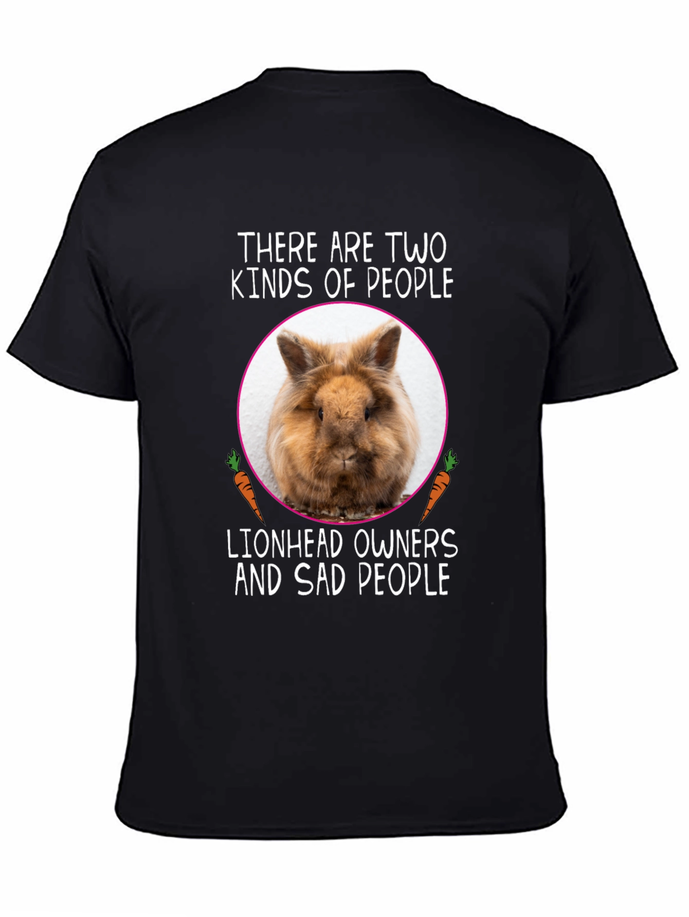 Lionhead Owners T-Shirt: Funny Rabbit Tee