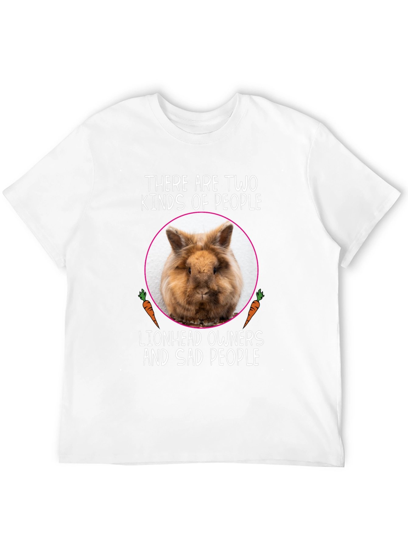 Lionhead Owners T-Shirt: Funny Rabbit Tee