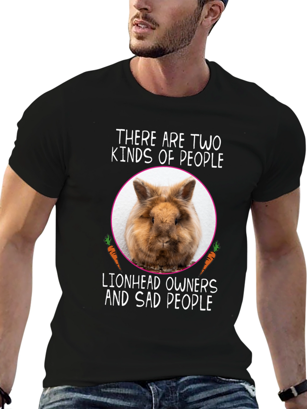 Lionhead Owners T-Shirt: Funny Rabbit Tee
