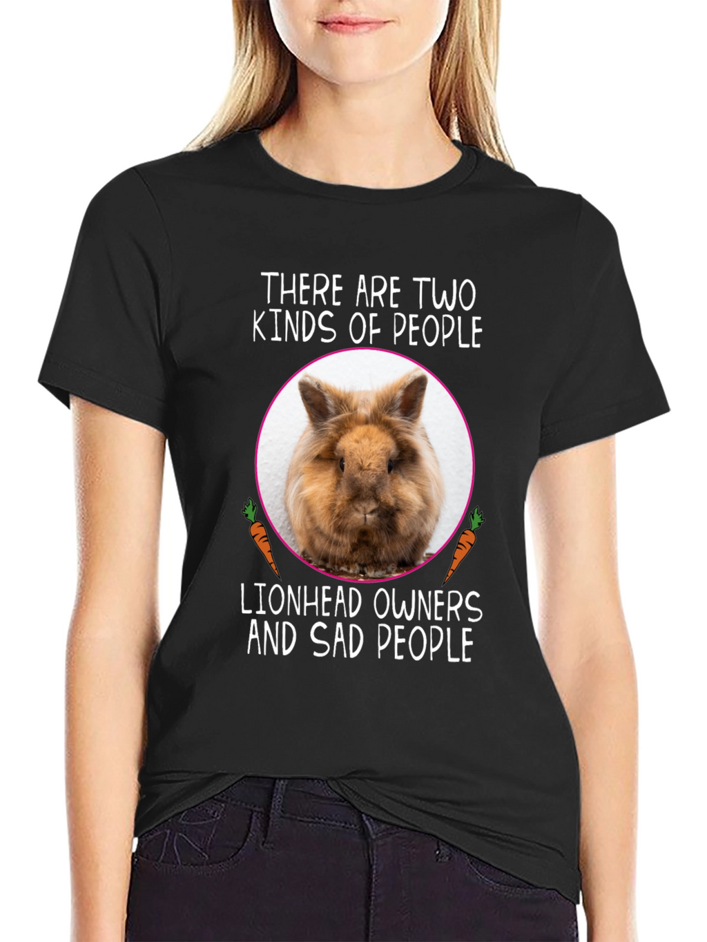 Lionhead Owners T-Shirt: Funny Rabbit Tee