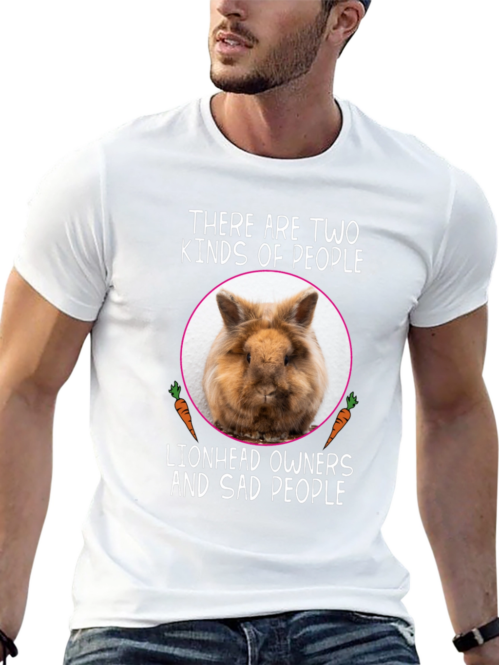 Lionhead Owners T-Shirt: Funny Rabbit Tee