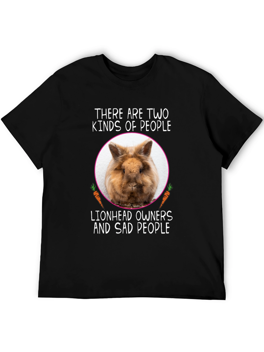 Lionhead Owners T-Shirt: Funny Rabbit Tee
