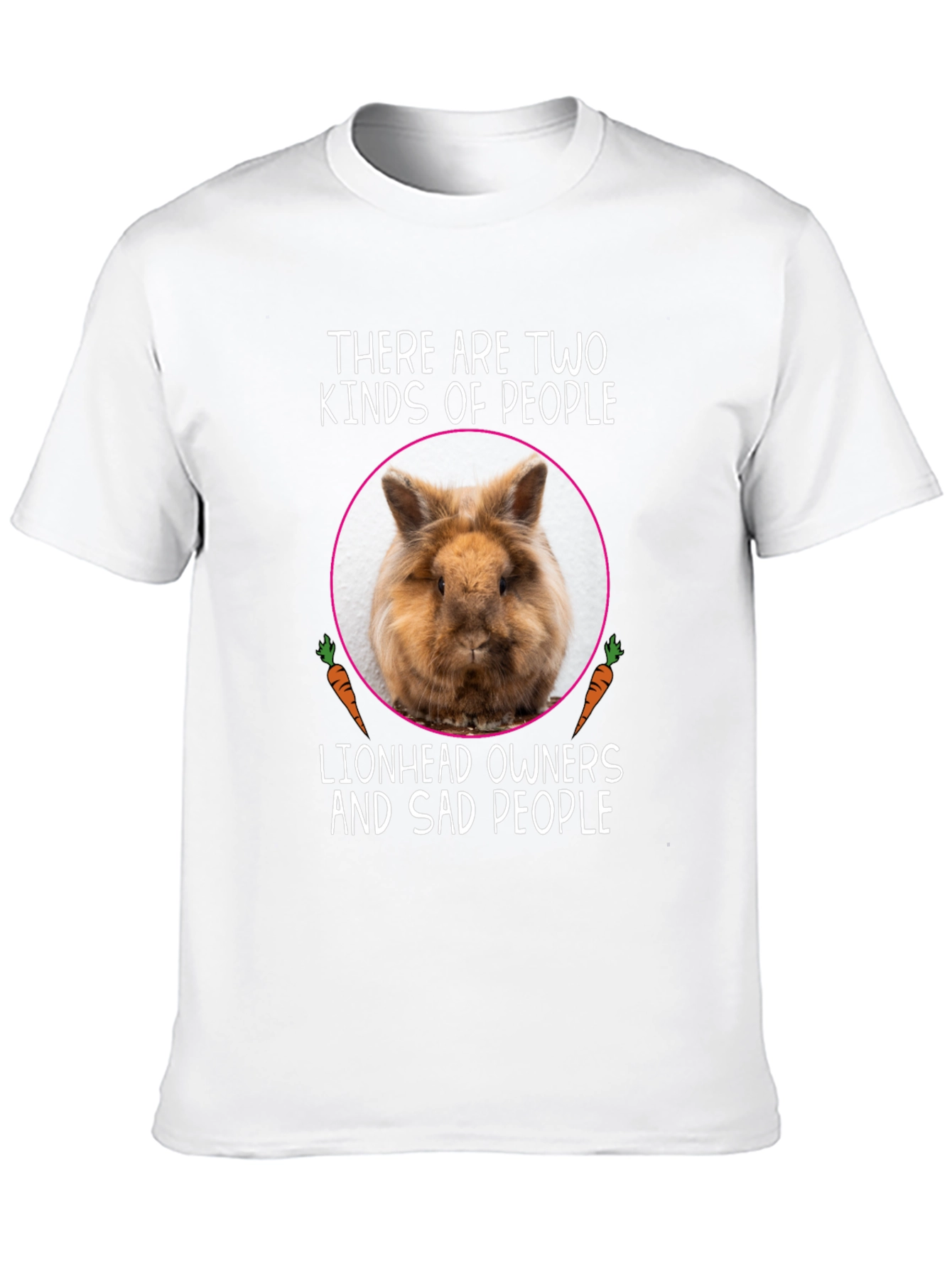 Lionhead Owners T-Shirt: Funny Rabbit Tee