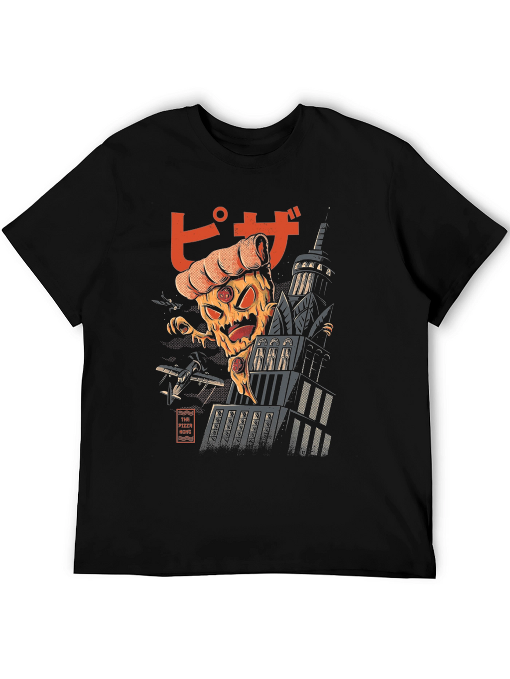 Pizza Monster Graphic T-Shirt