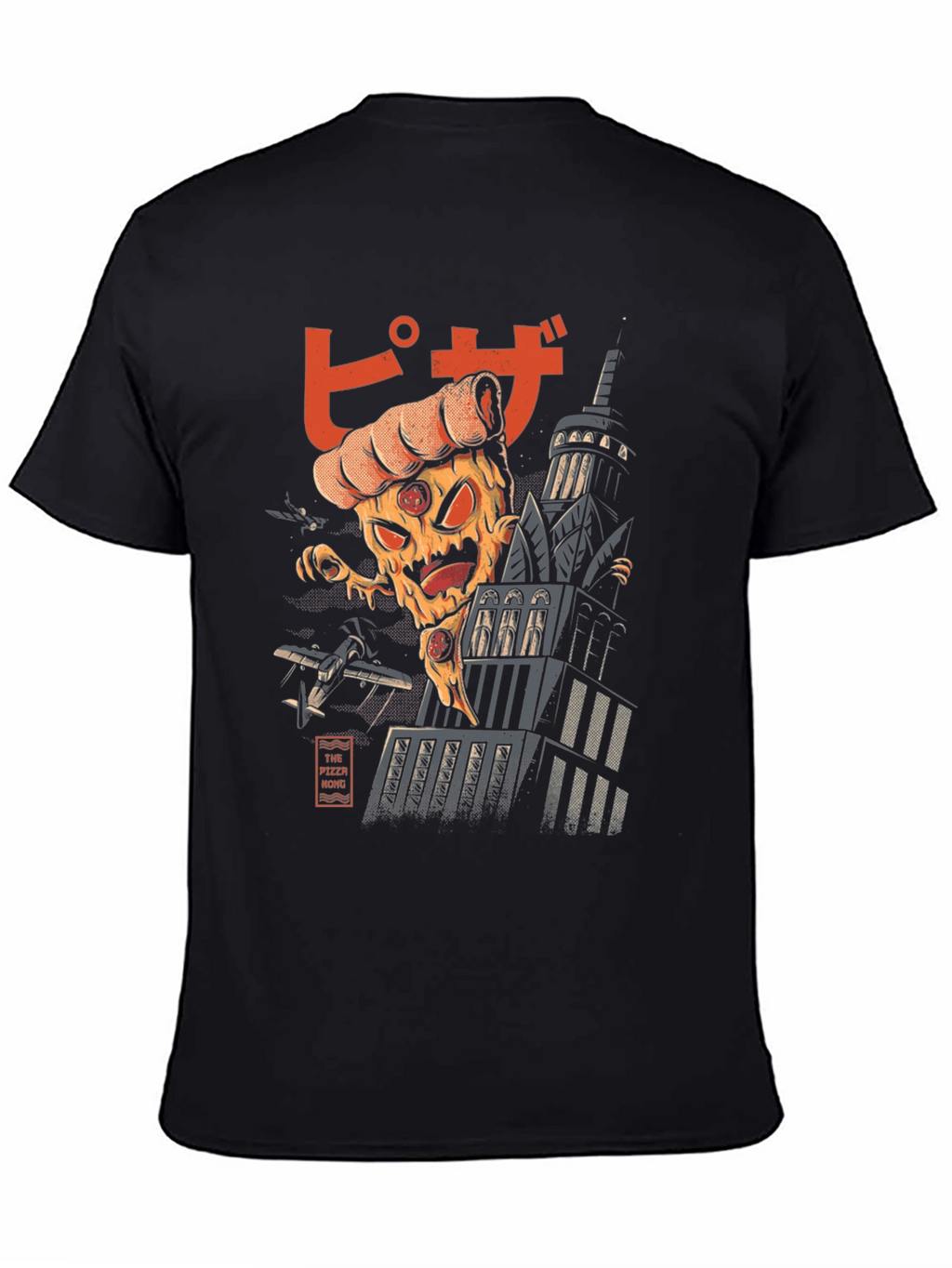 Pizza Monster Graphic T-Shirt