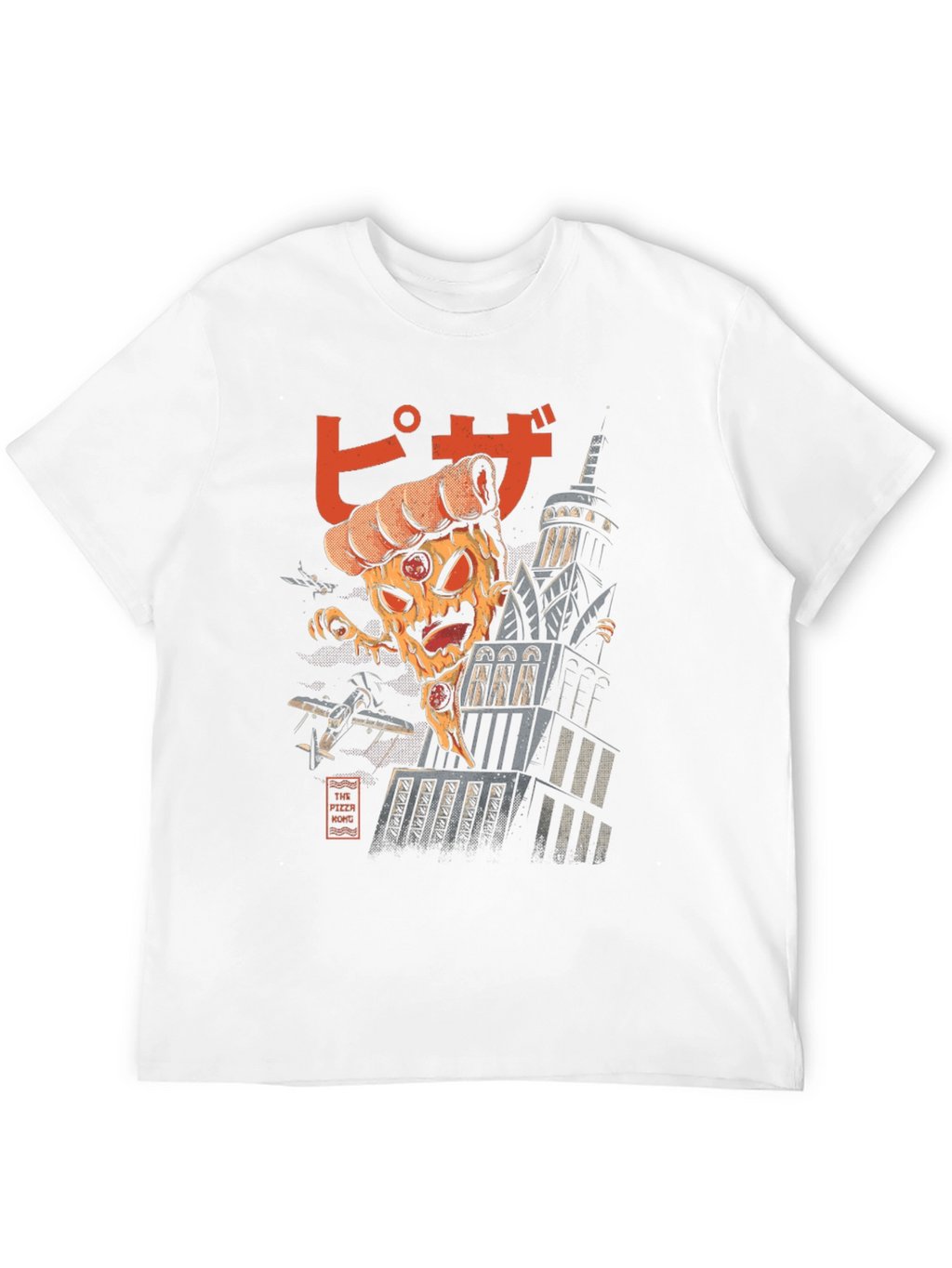 Pizza Monster Graphic T-Shirt