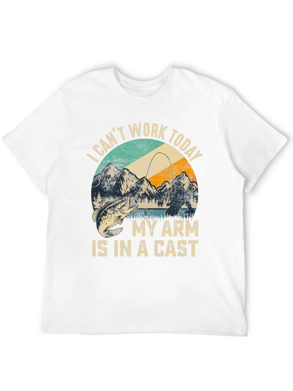 Fishing T-Shirt: I Cant Work Today