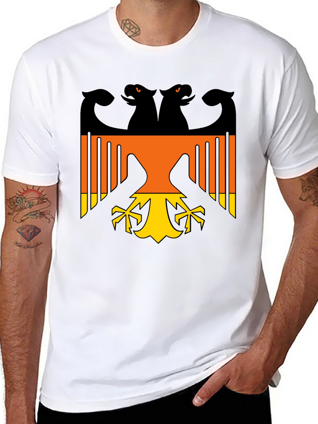 German Eagle T-Shirt - Deutschland Flag