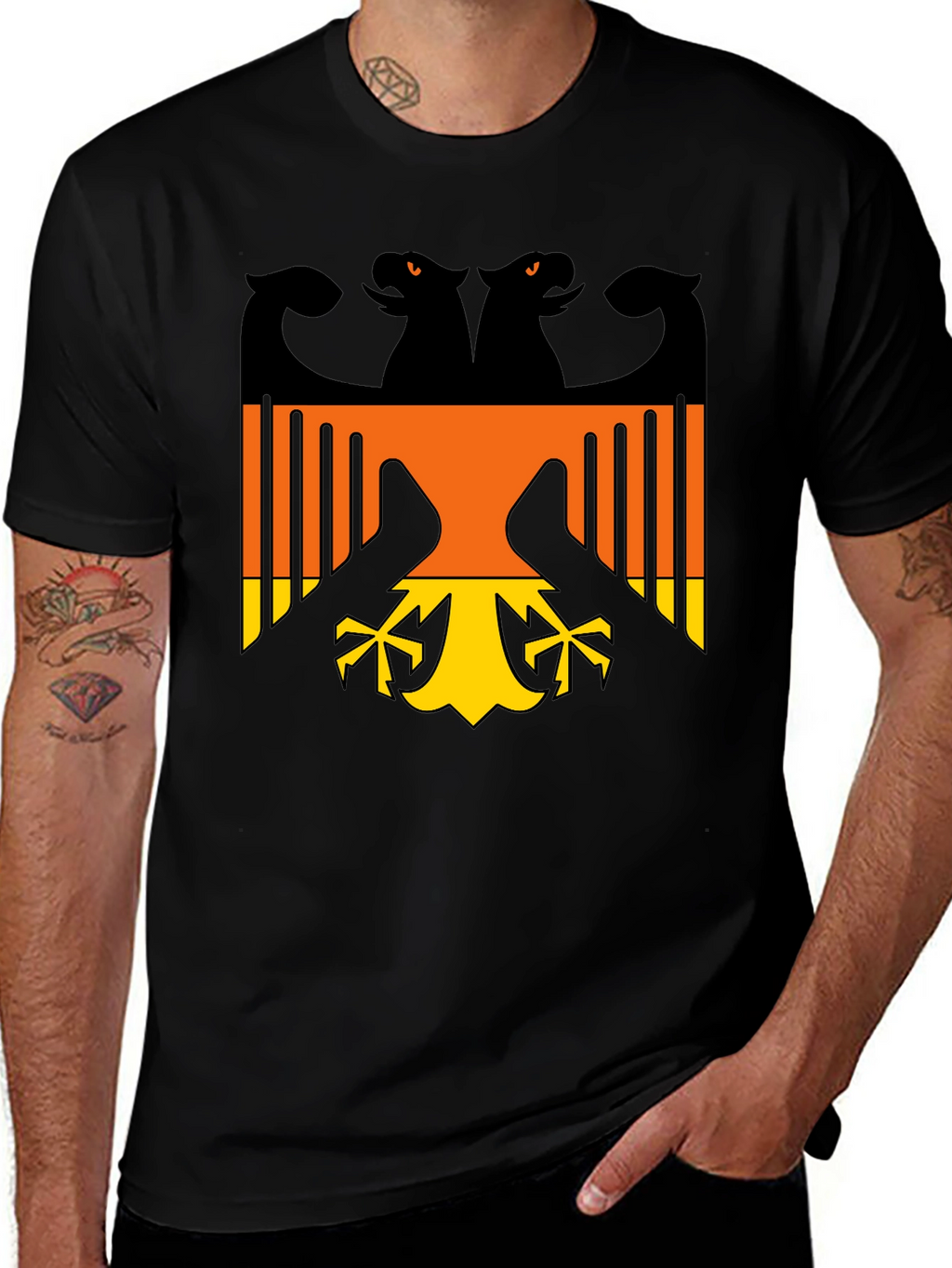 German Eagle T-Shirt - Deutschland Flag