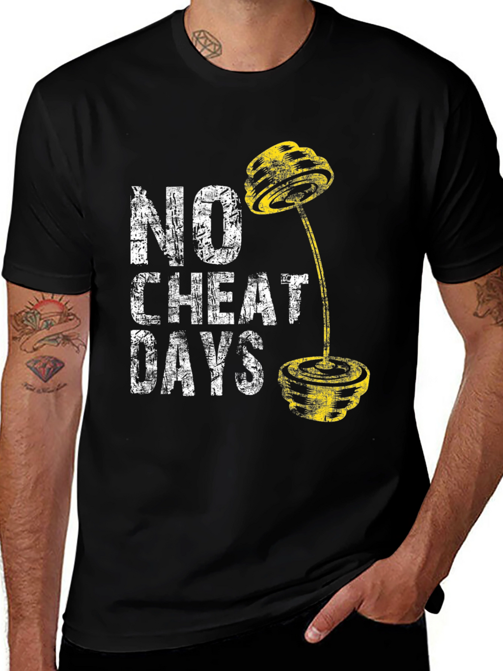 No Cheat Days Fitness T-Shirt