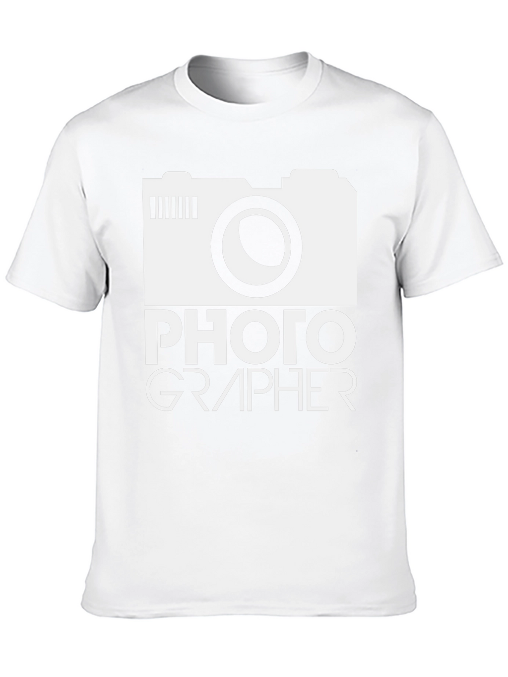 Photographer Graphic T-Shirt - Camera Design Tee