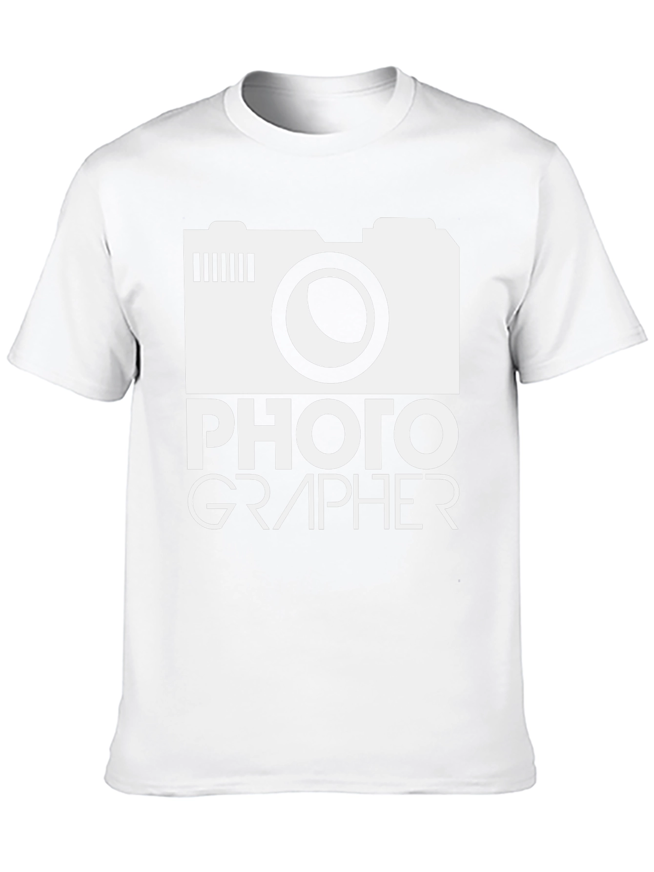 Photographer Graphic T-Shirt - Camera Design Tee