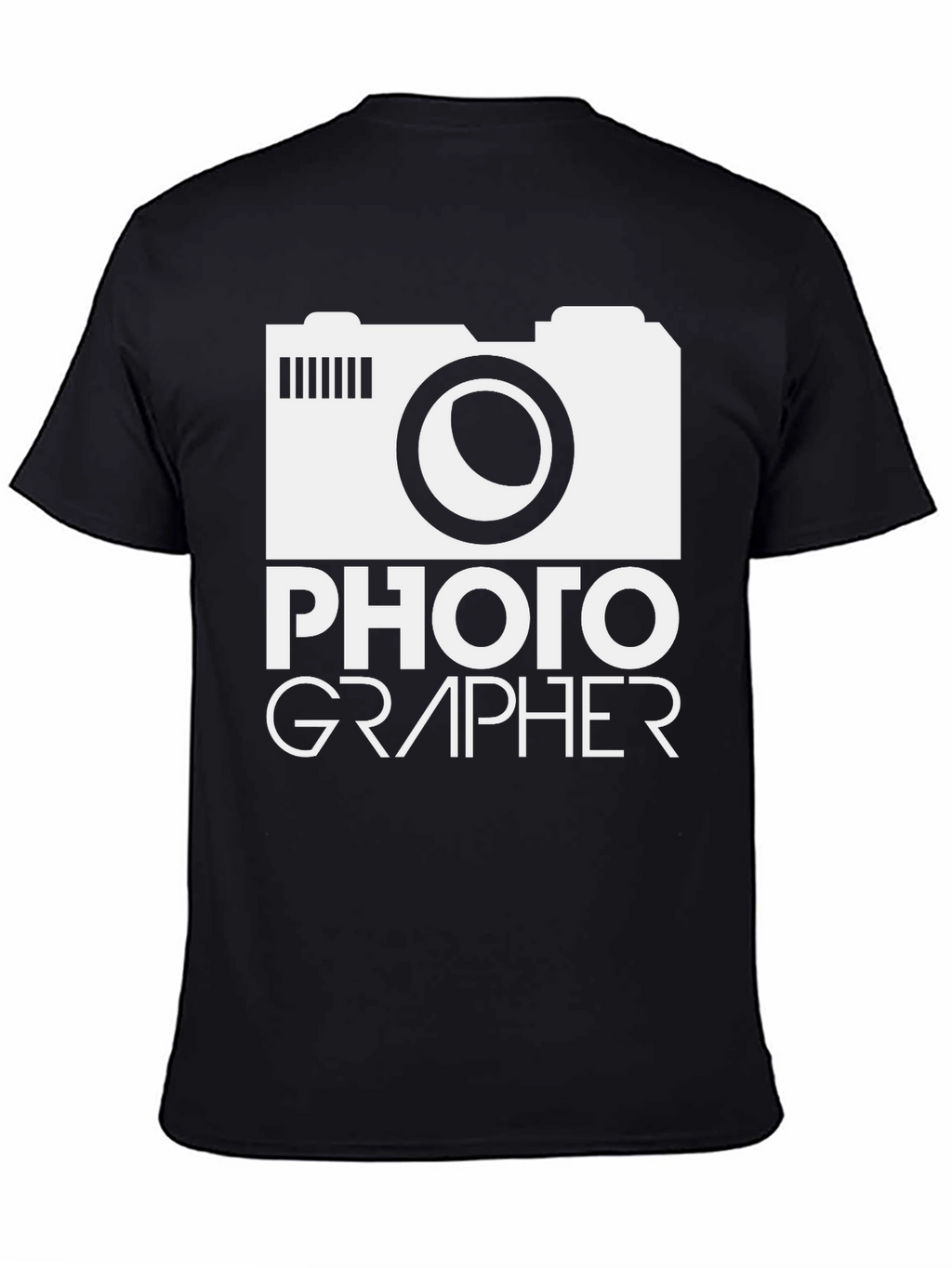 Photographer Graphic T-Shirt - Camera Design Tee