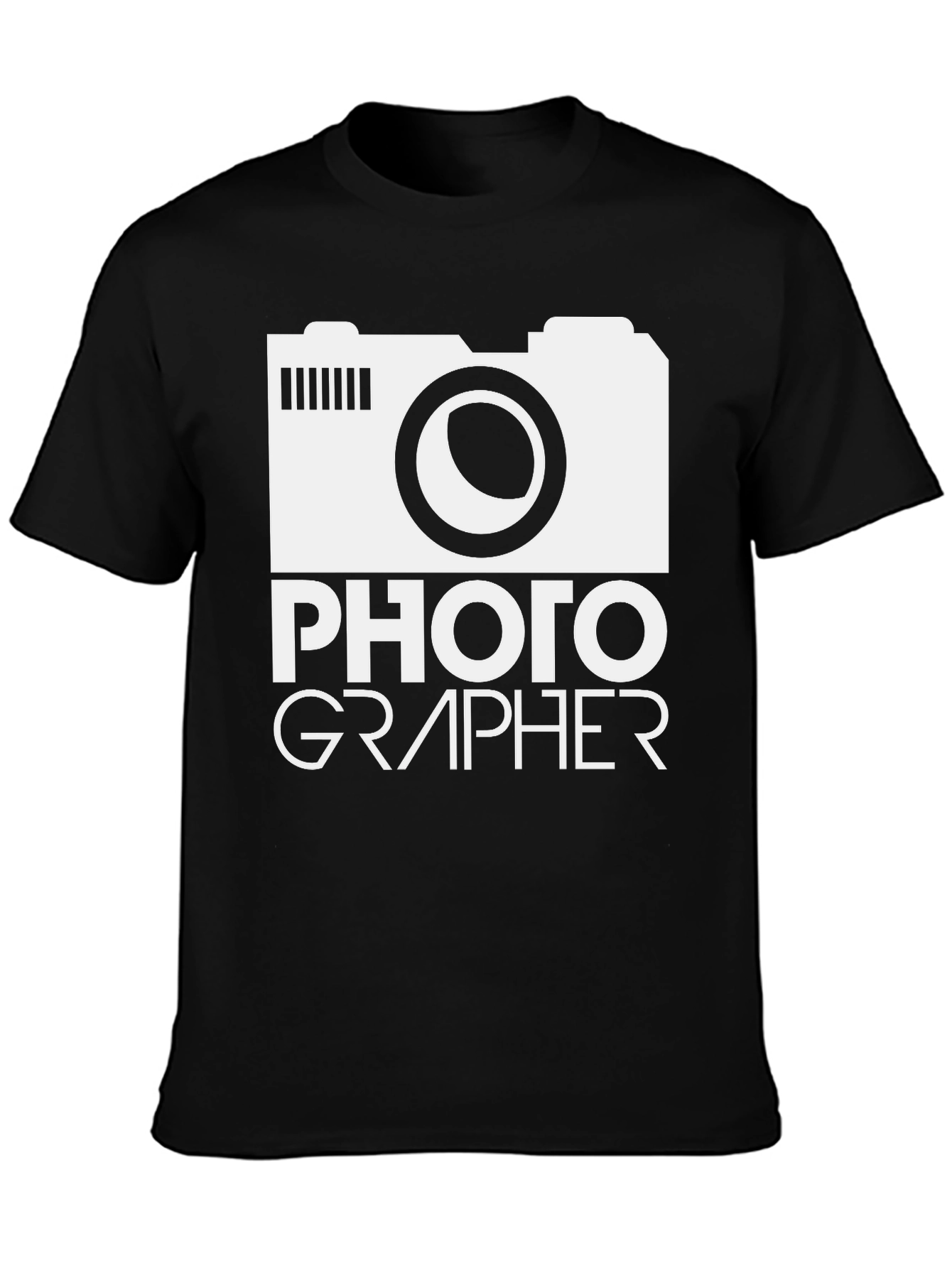 Photographer Graphic T-Shirt - Camera Design Tee