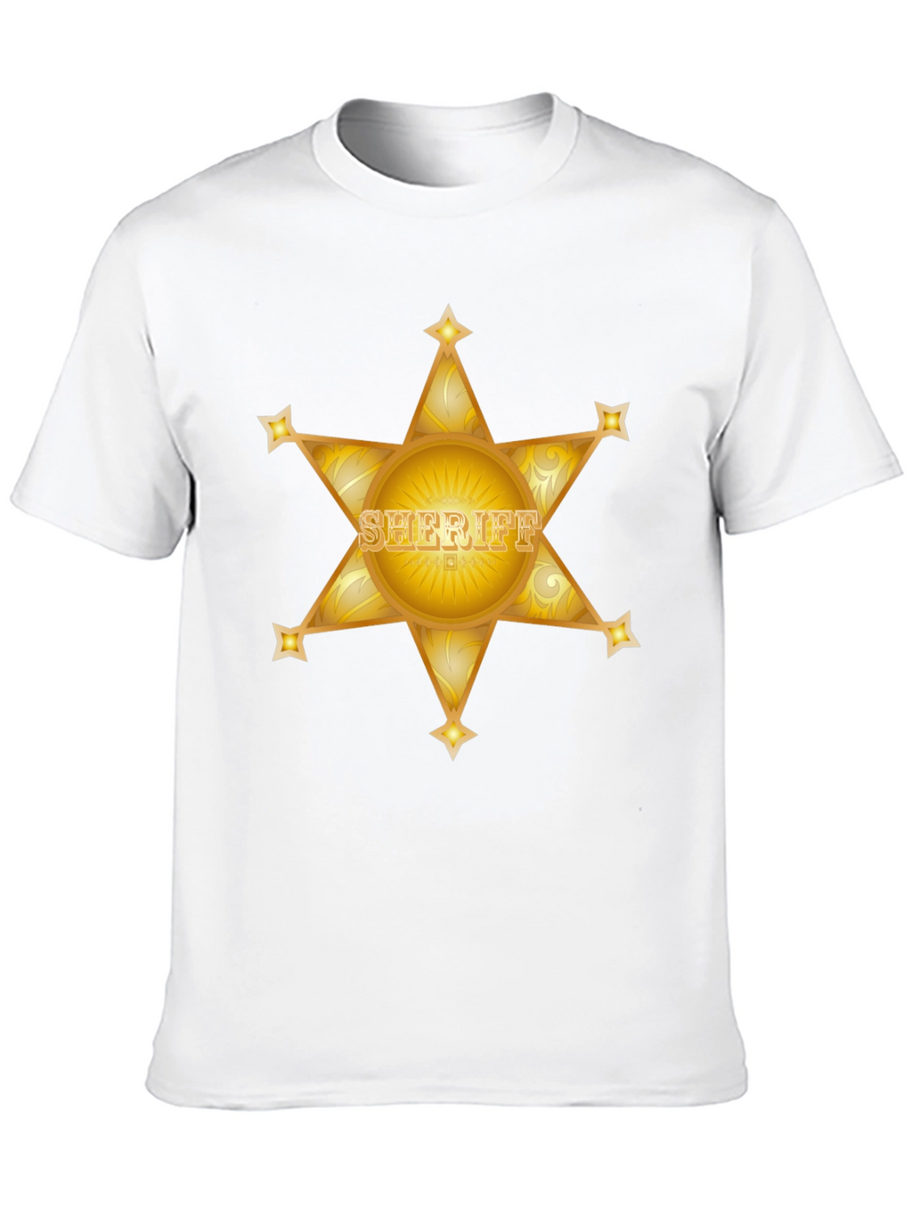Sheriff Star Black T-Shirt