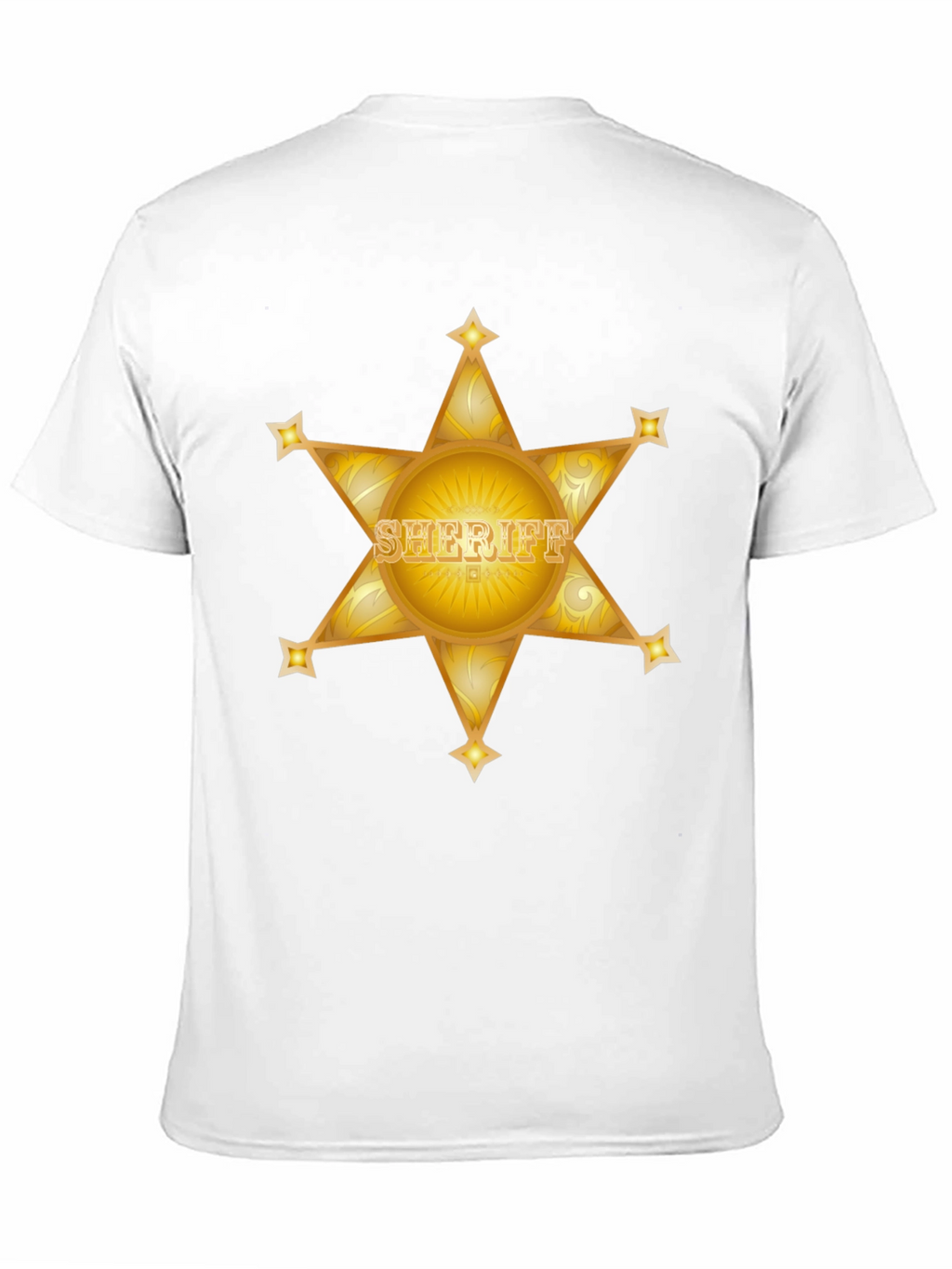 Sheriff Star Black T-Shirt