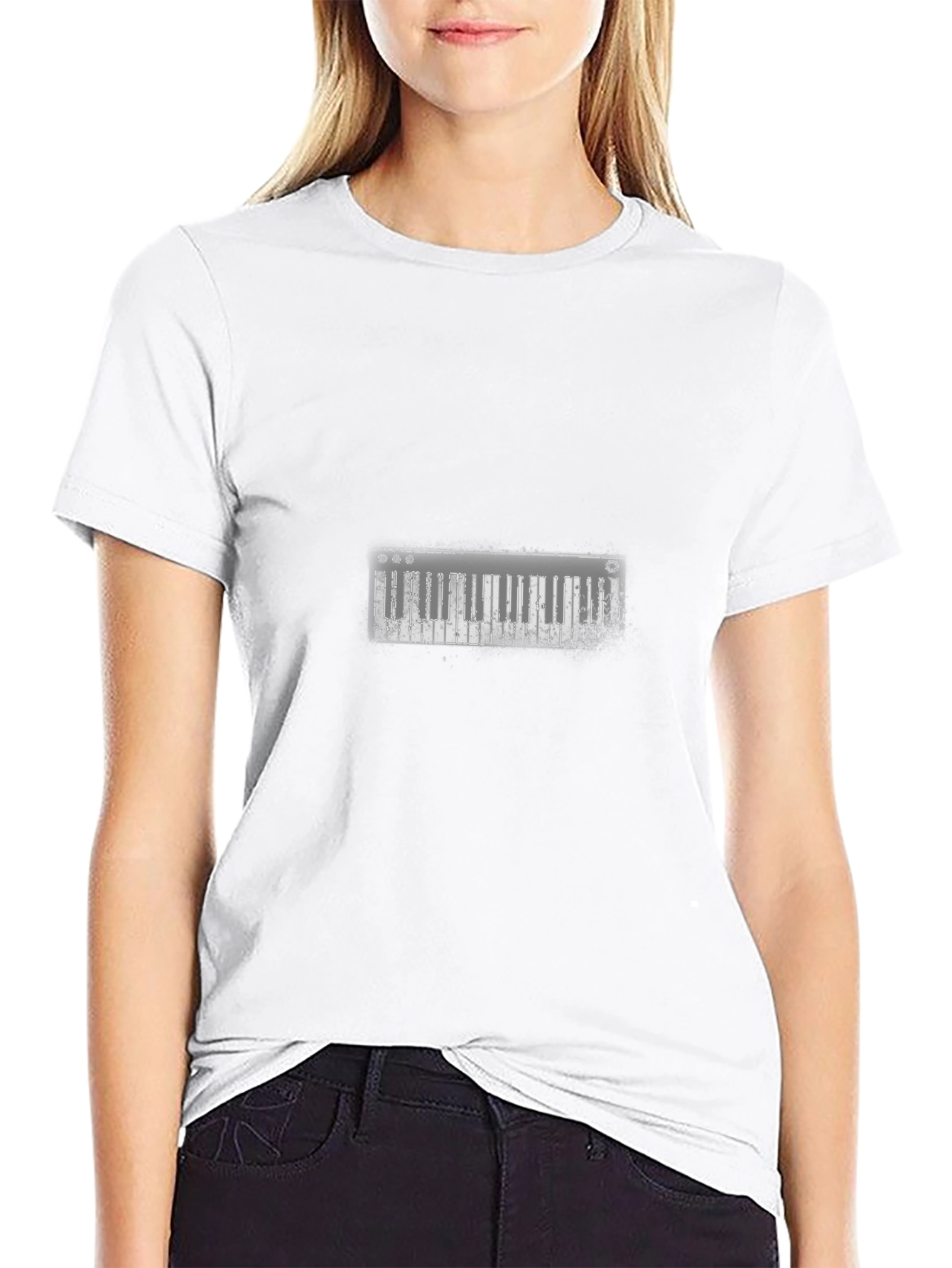 Keyboard Graphic Black T-Shirt