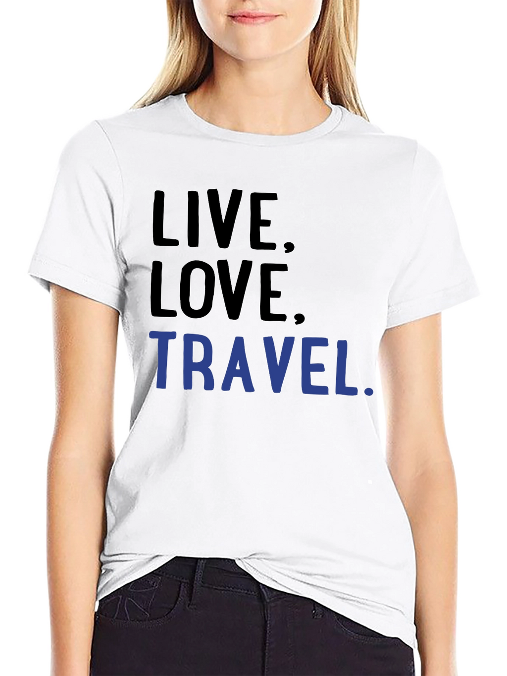 Live Love Travel Graphic Tee - Adventure Ready!