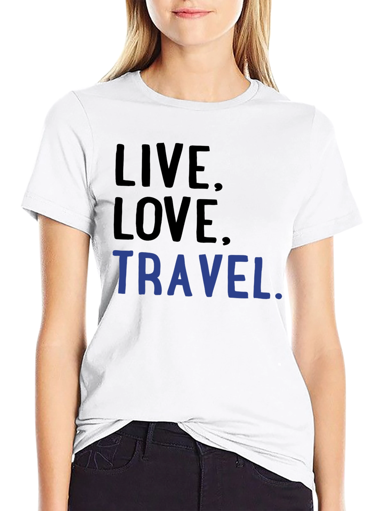 Live Love Travel Graphic Tee - Adventure Ready!