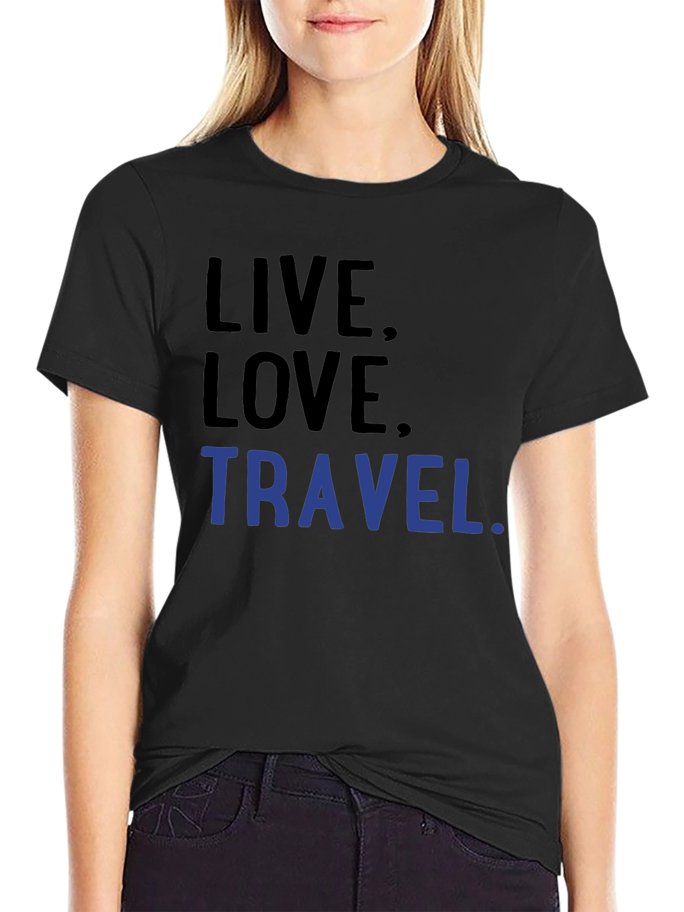 Live Love Travel Graphic Tee - Adventure Ready!