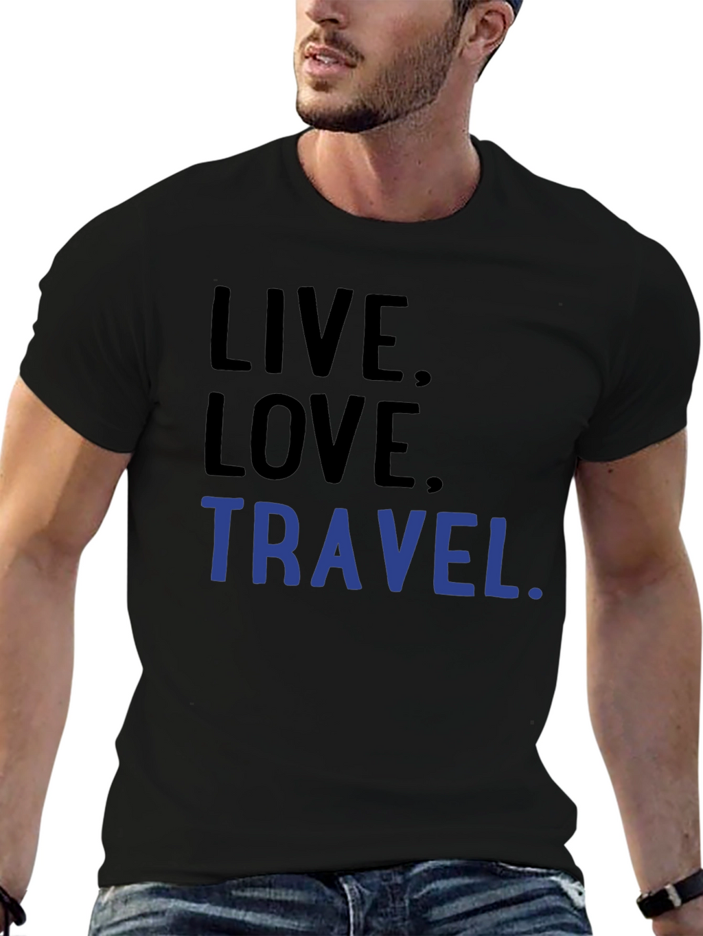 Live Love Travel Graphic Tee - Adventure Ready!