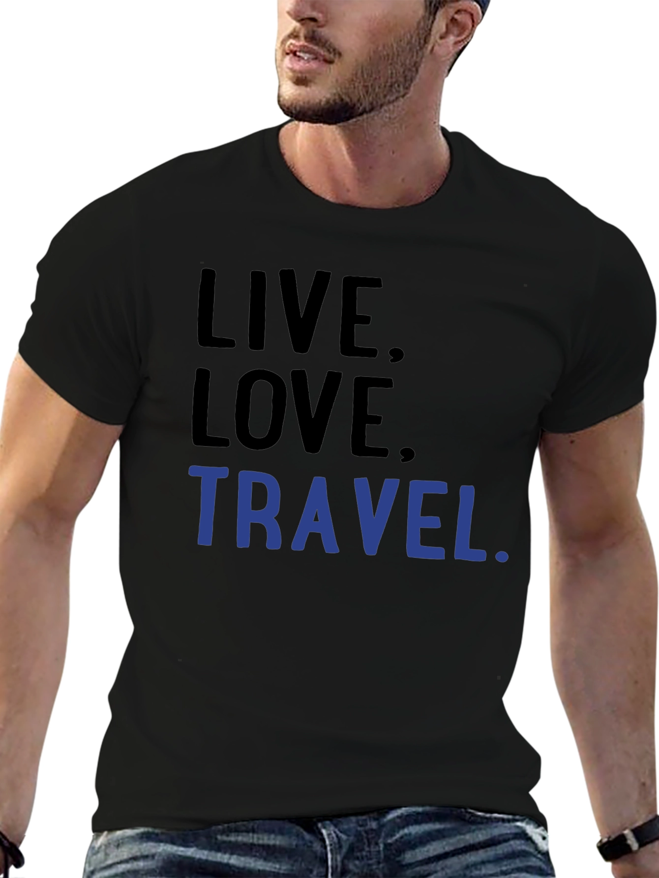 Live Love Travel Graphic Tee - Adventure Ready!