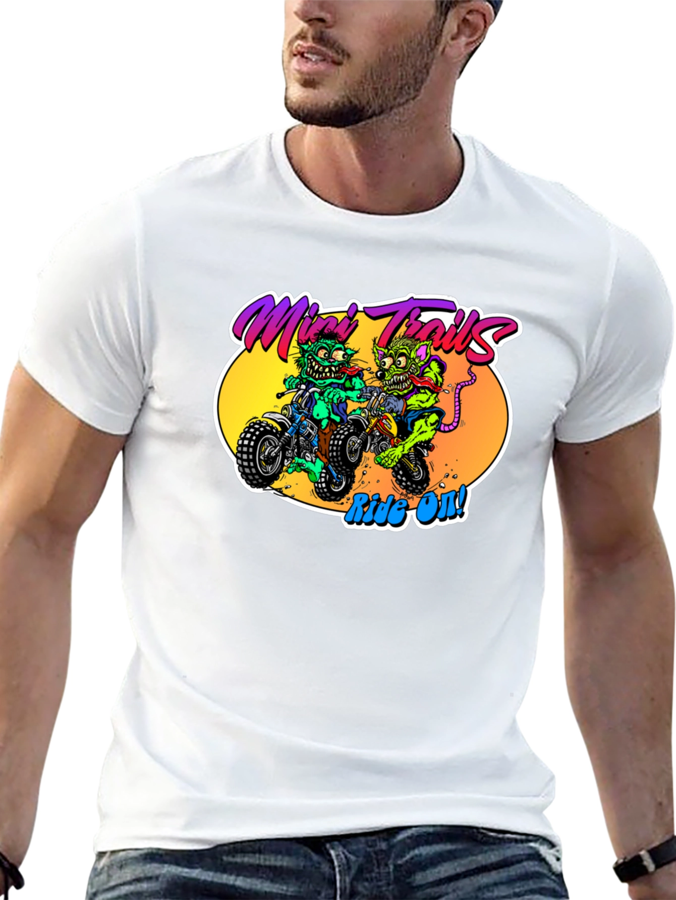 Mud Trails Ride On! Graphic T-Shirt