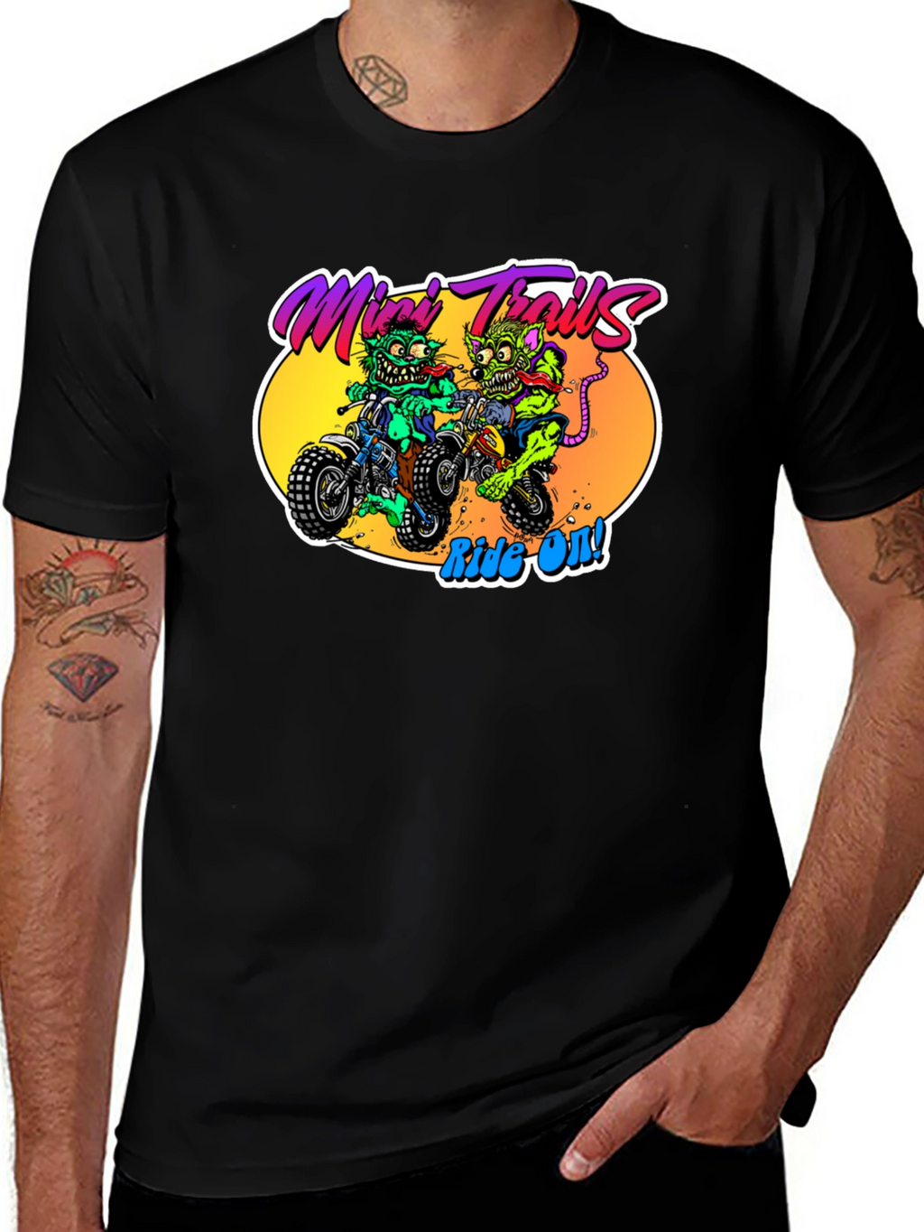 Mud Trails Ride On! Graphic T-Shirt