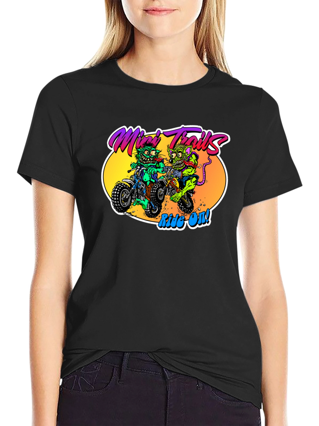 Mud Trails Ride On! Graphic T-Shirt