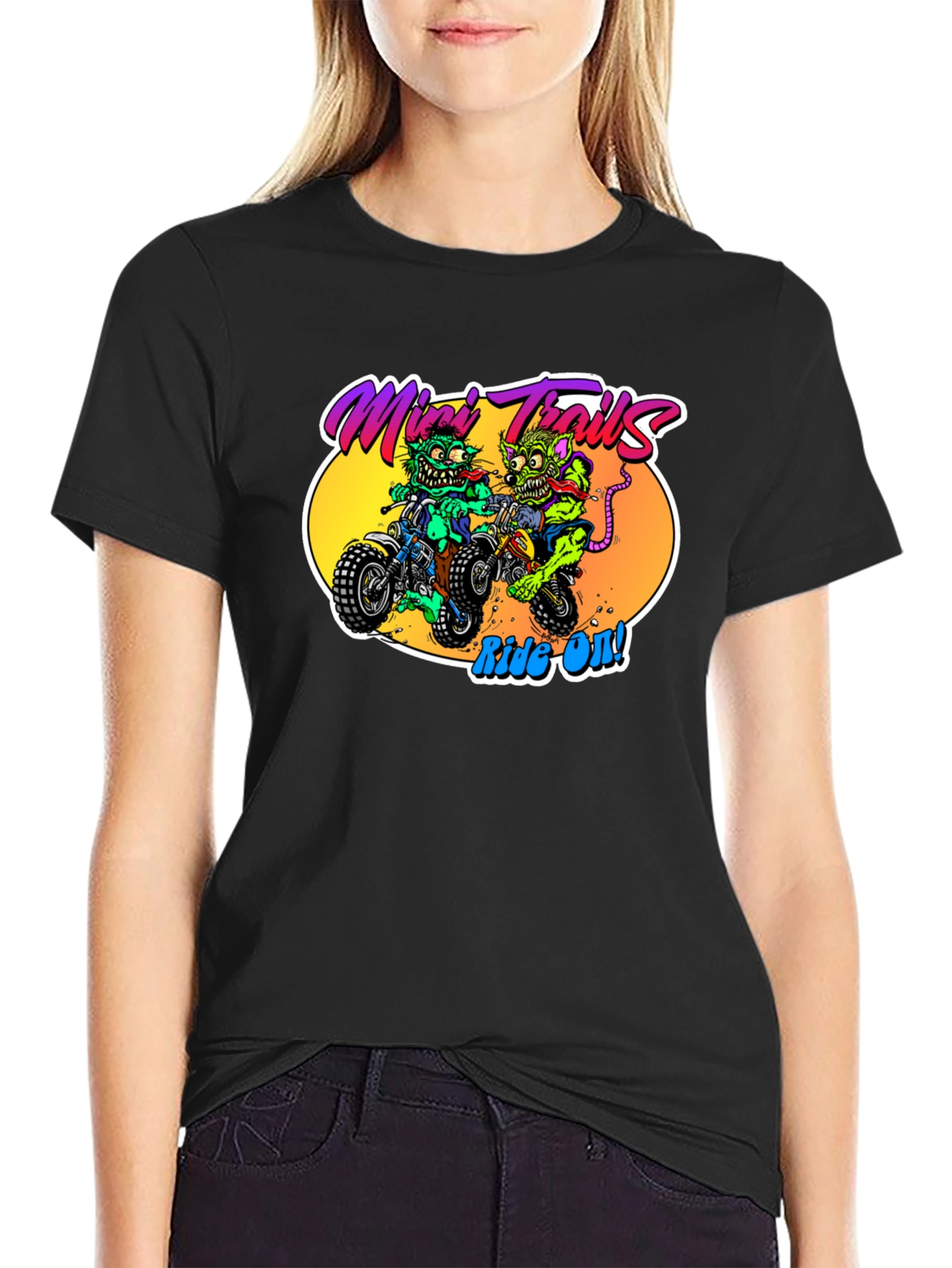 Mud Trails Ride On! Graphic T-Shirt