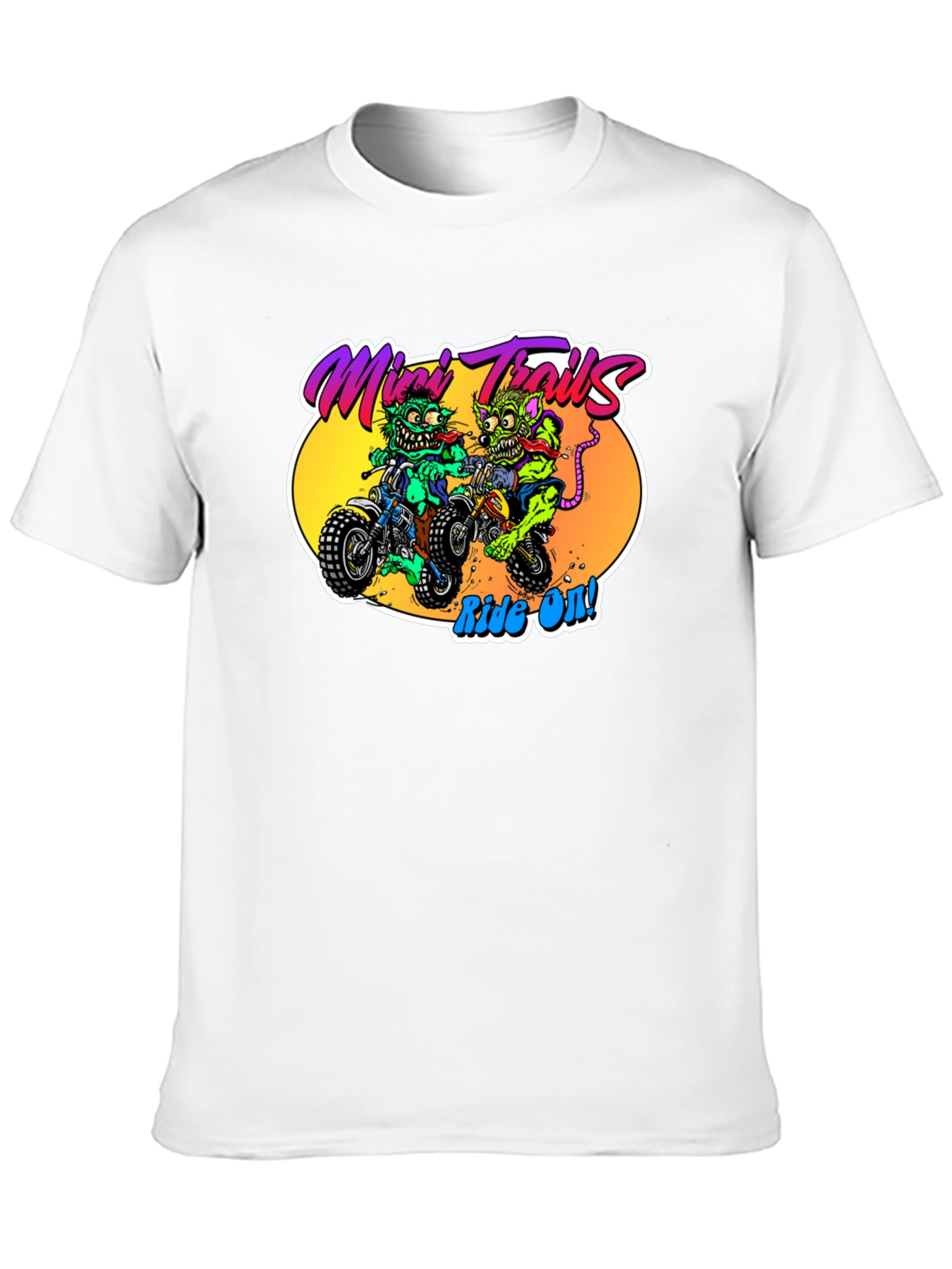 Mud Trails Ride On! Graphic T-Shirt
