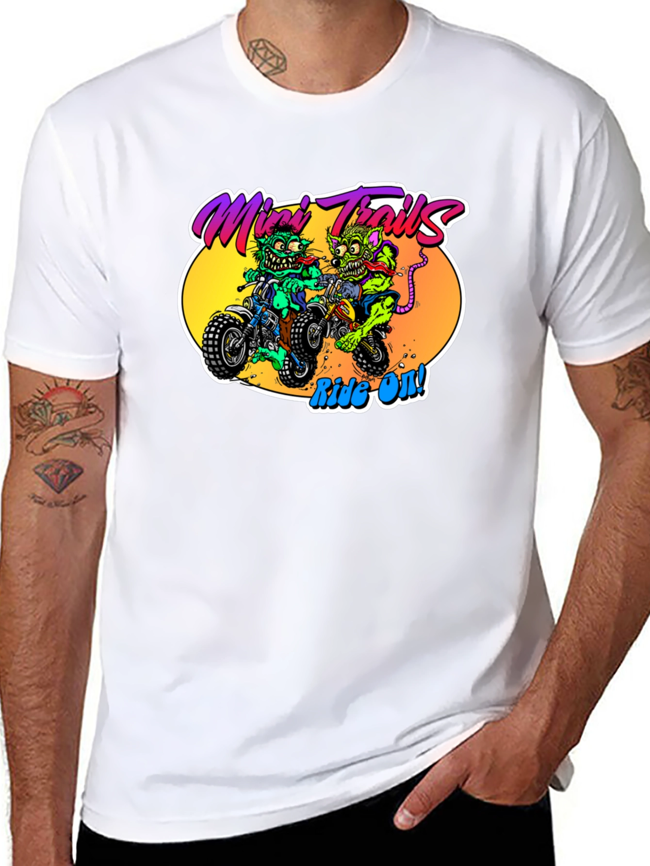 Mud Trails Ride On! Graphic T-Shirt