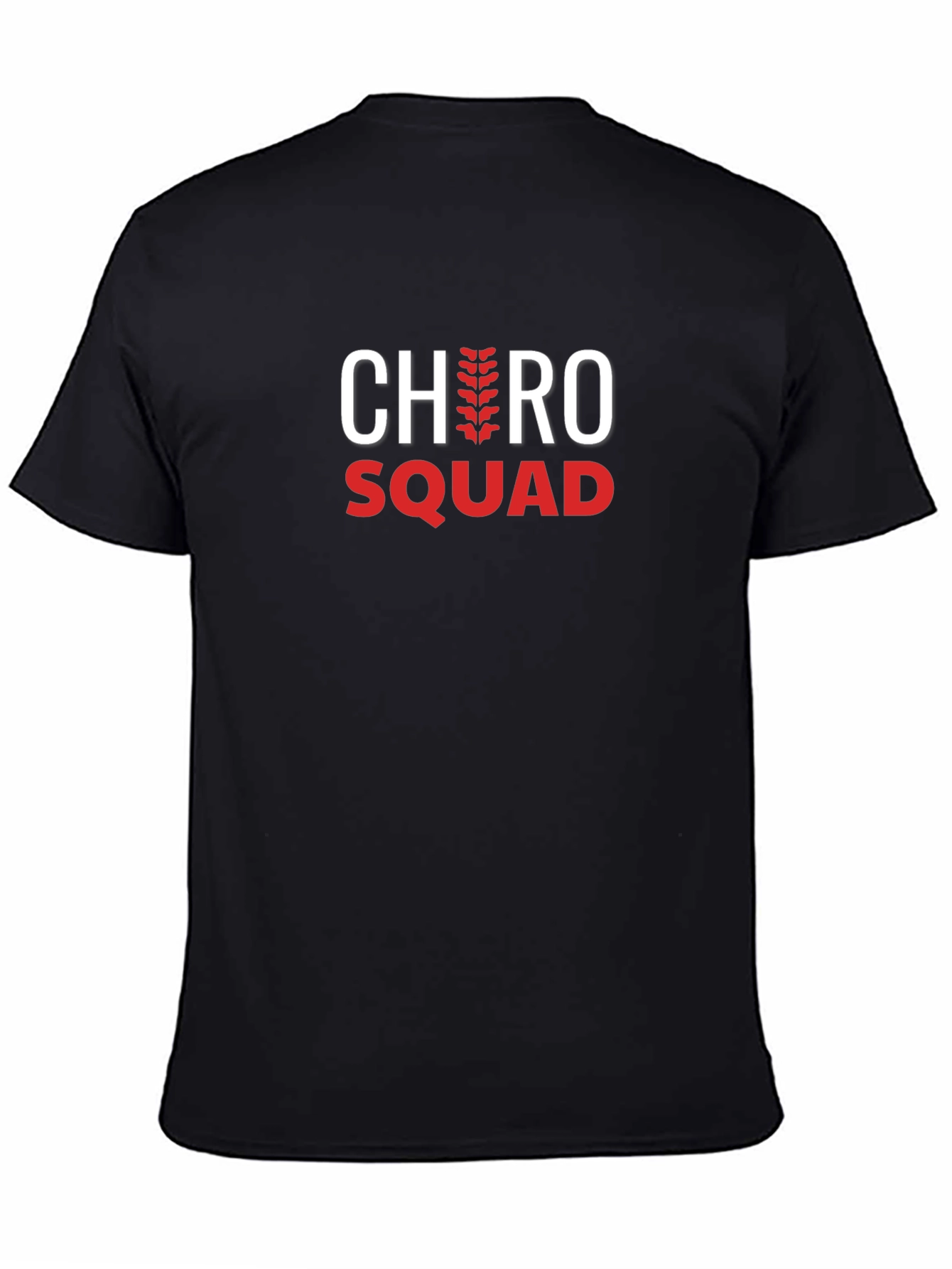 Chiro Squad Graphic Tee - Black Cotton T-Shirt