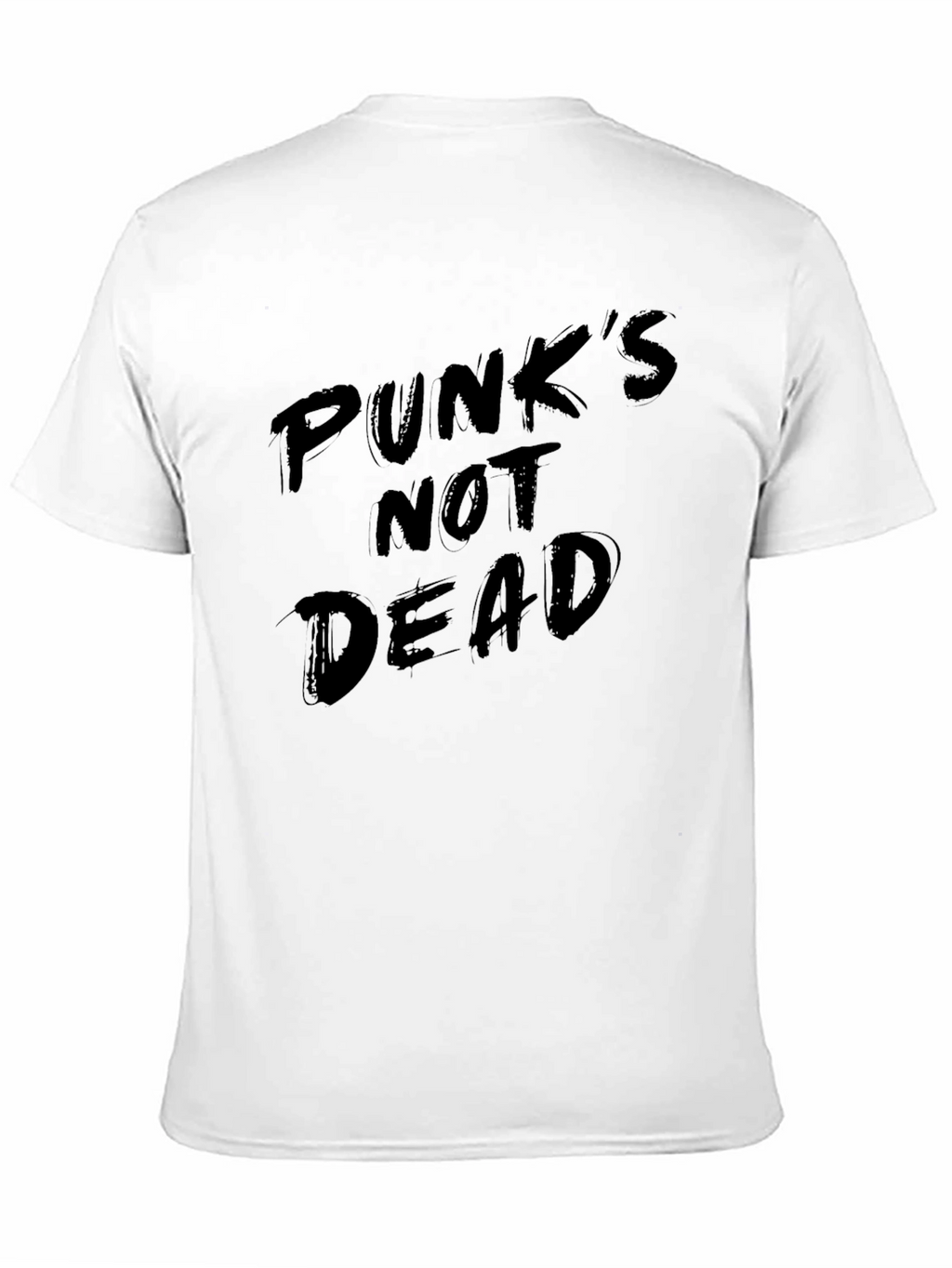Punks Not Dead Black Graphic Tee