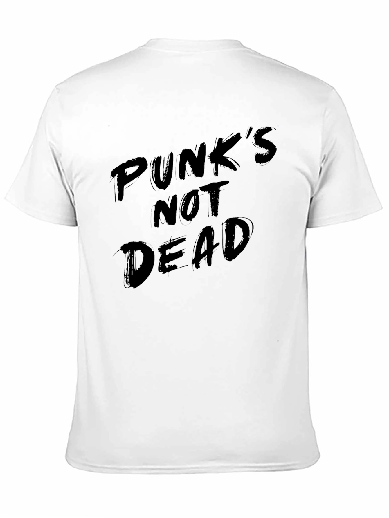 Punks Not Dead Black Graphic Tee