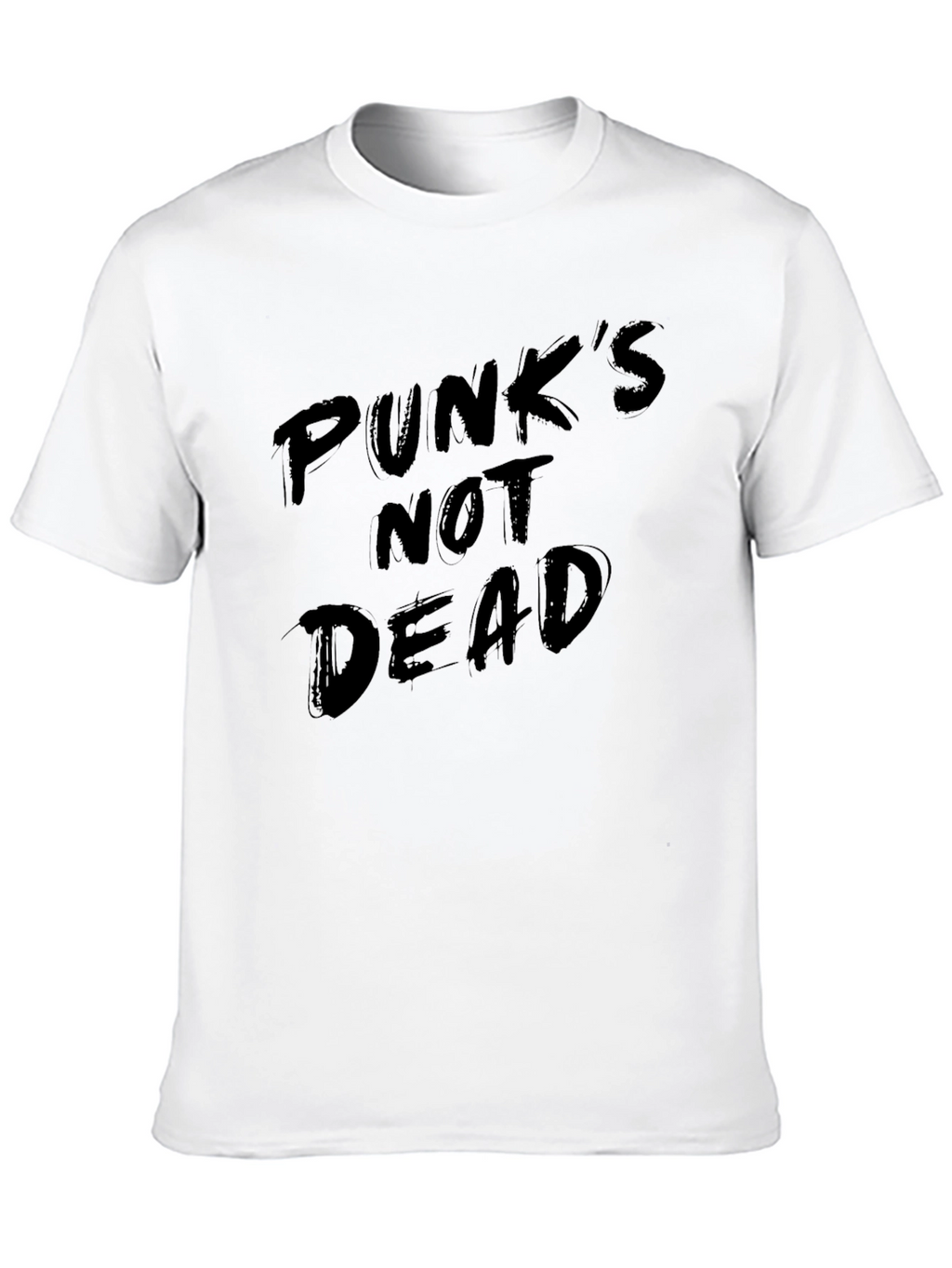 Punks Not Dead Black Graphic Tee