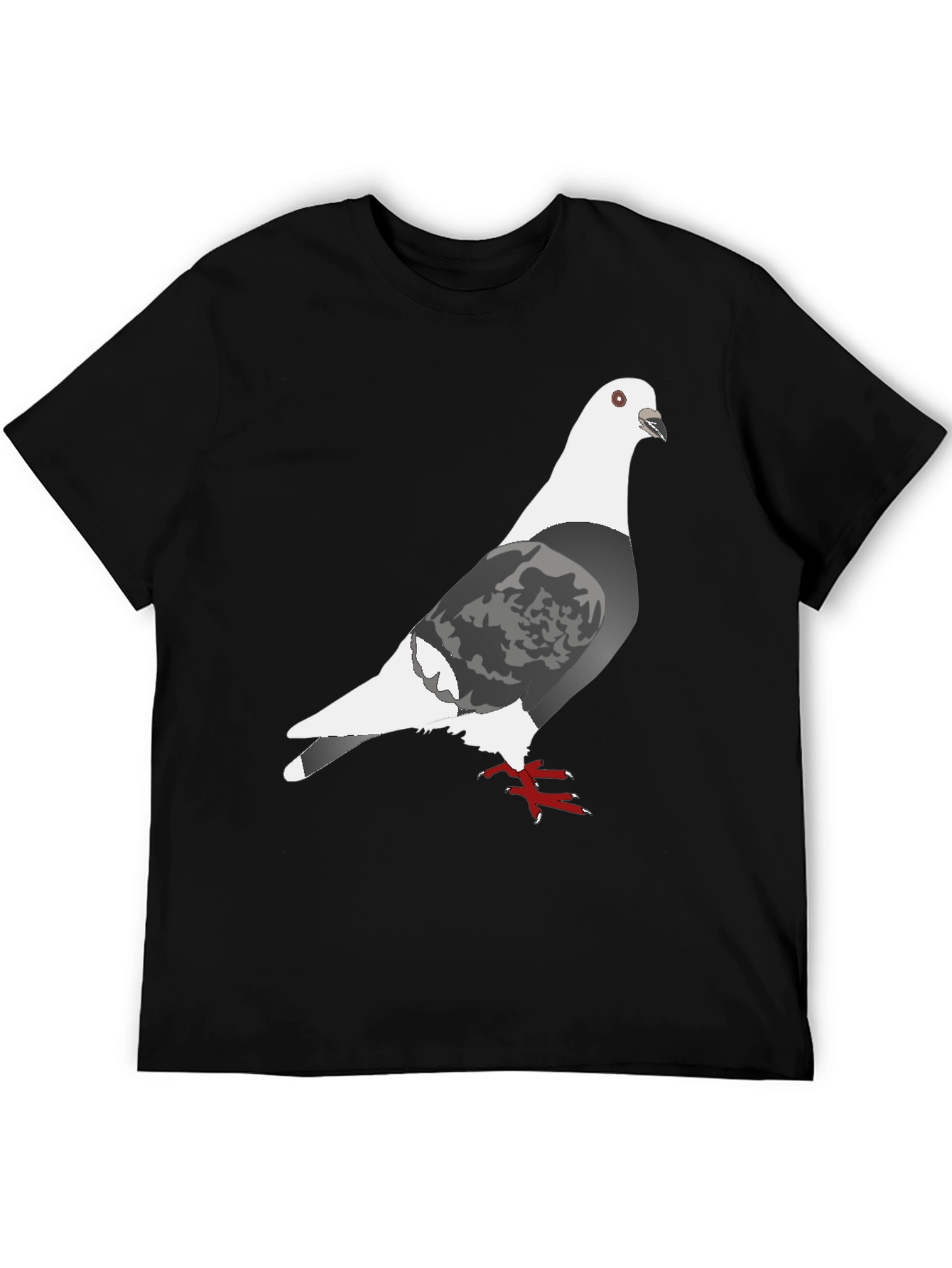 Pigeon Graphic Tee - Unique Bird Design Shirt