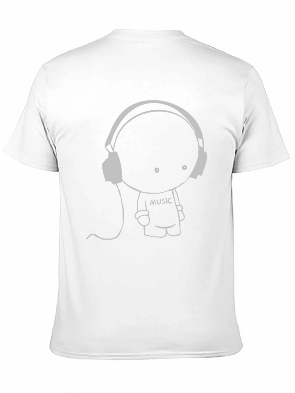 Music Lover Graphic Tee - Black