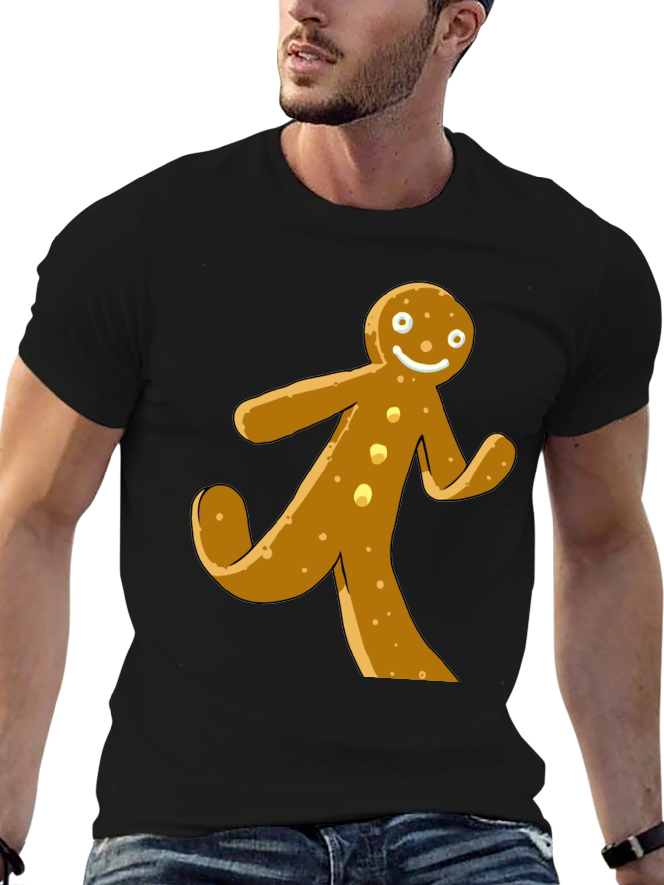 Gingerbread Man T-Shirt - Holiday Fun!