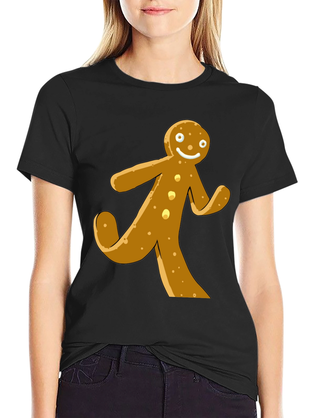 Gingerbread Man T-Shirt - Holiday Fun!