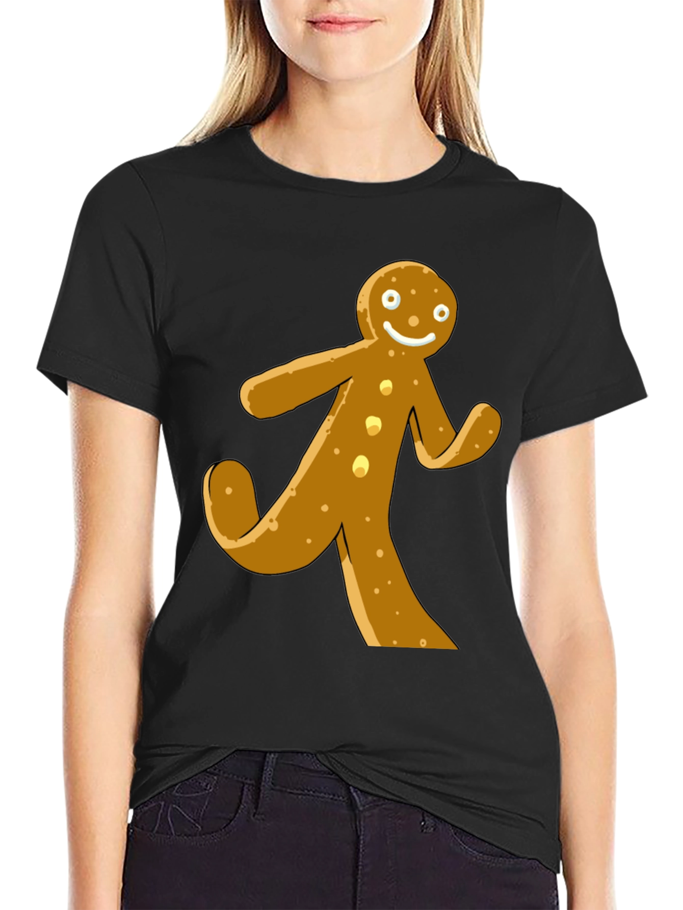 Gingerbread Man T-Shirt - Holiday Fun!
