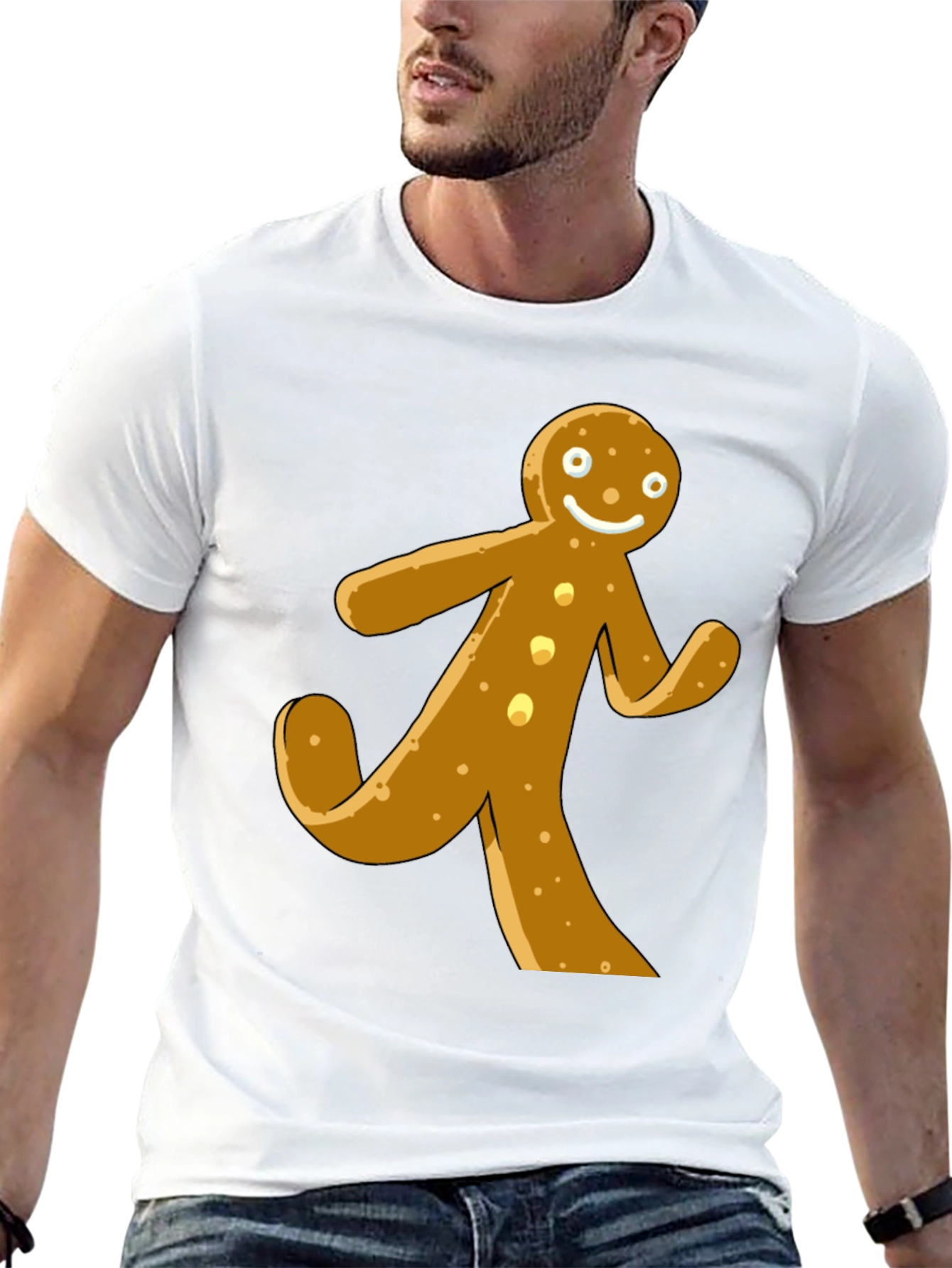 Gingerbread Man T-Shirt - Holiday Fun!